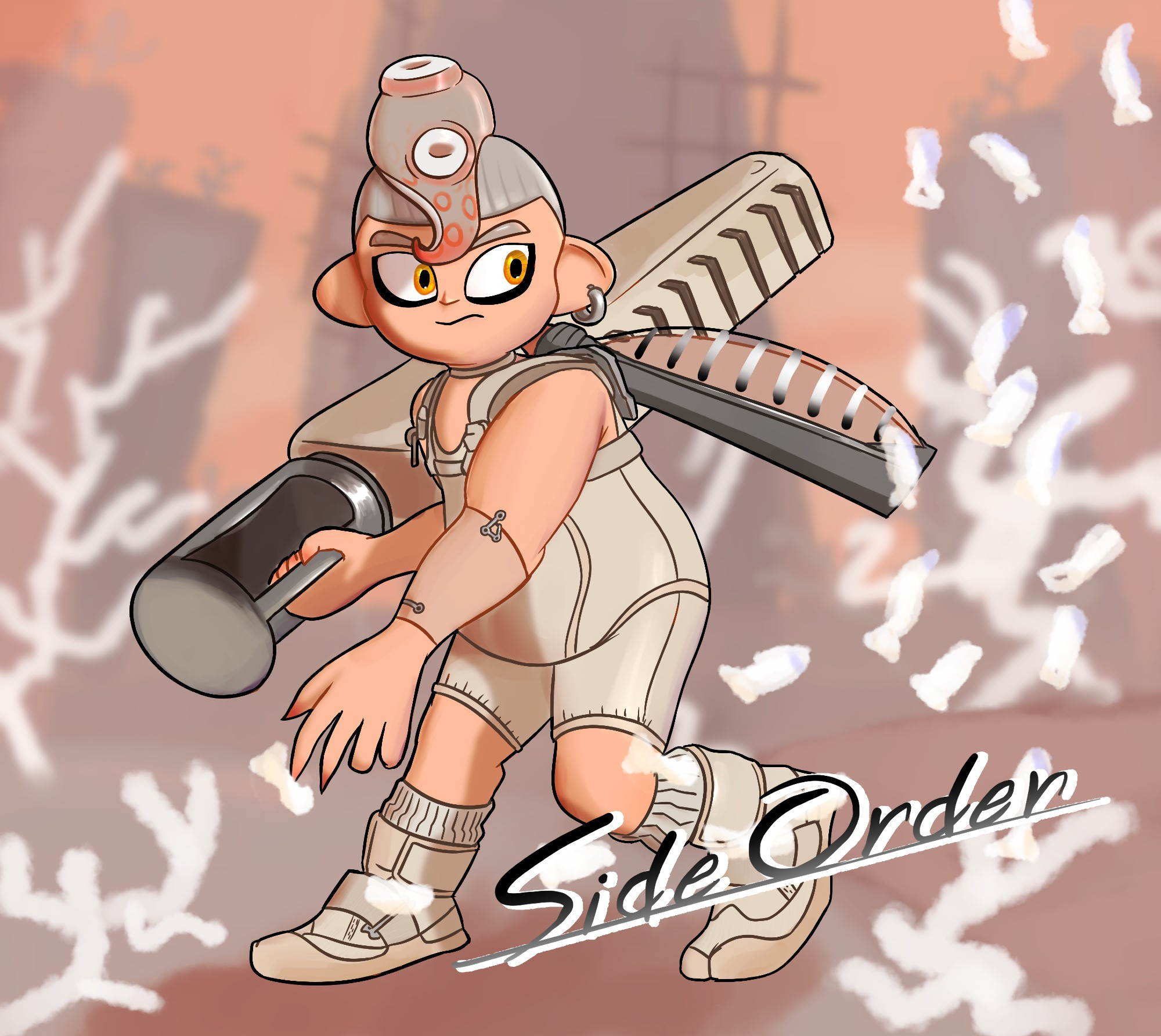 Agent 8 side order fanart