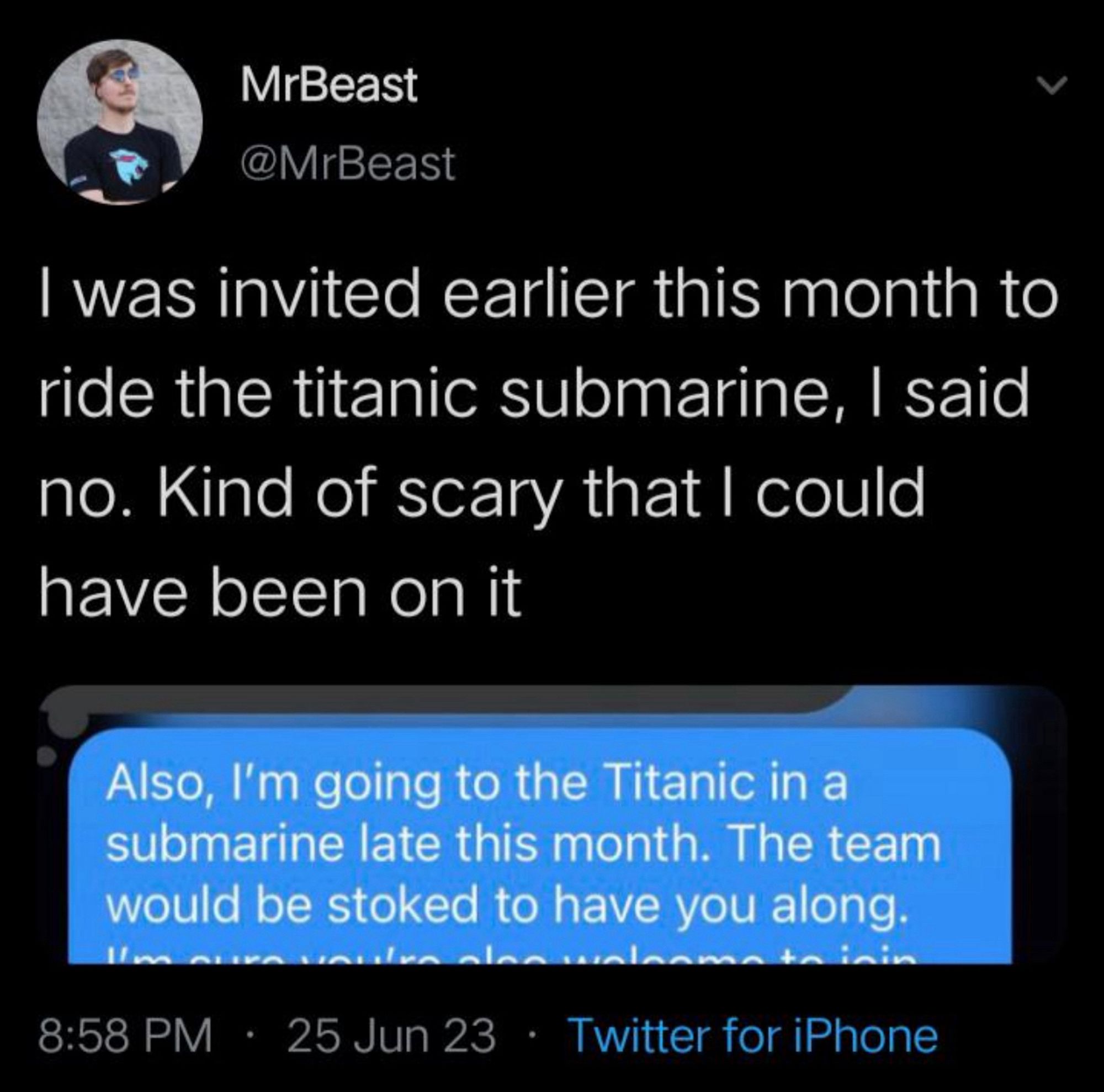 Mr beast oceangate