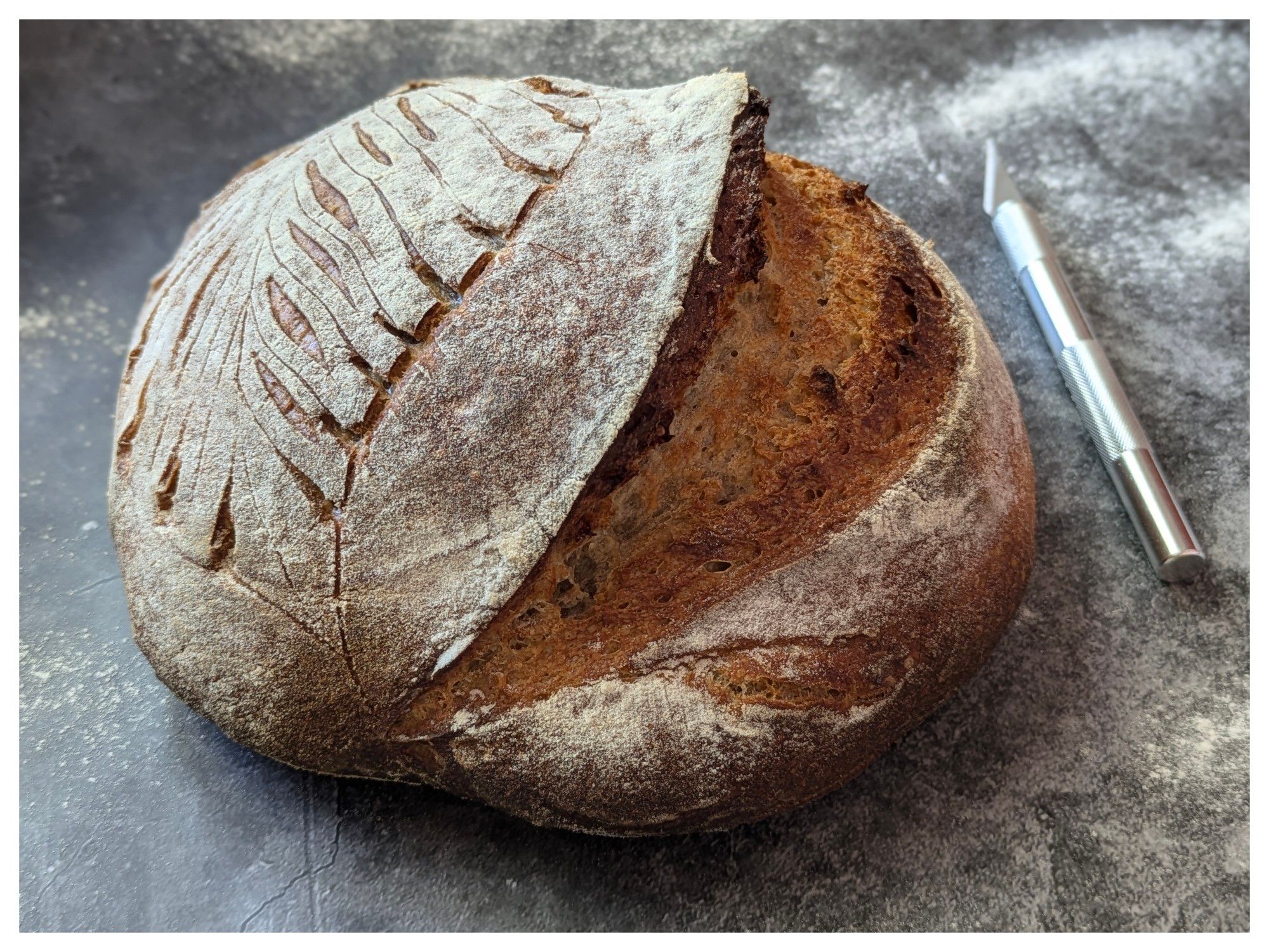 Pain au levain nature