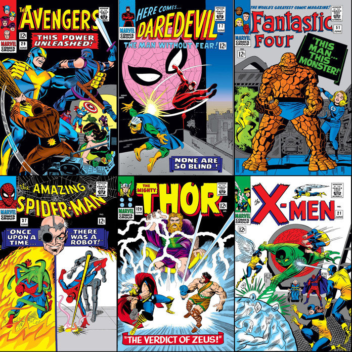 Marvel Comics that were on sale with cover dates of June 1966.