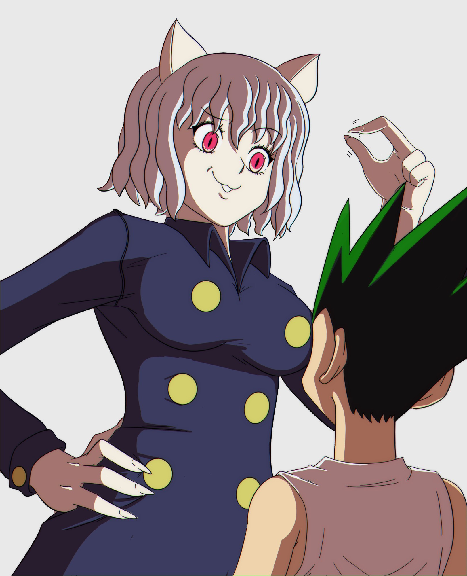 gon e neferpitou interagindo

gon and neferpitou interacting