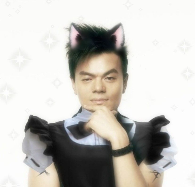 JYP in a maid dress meme