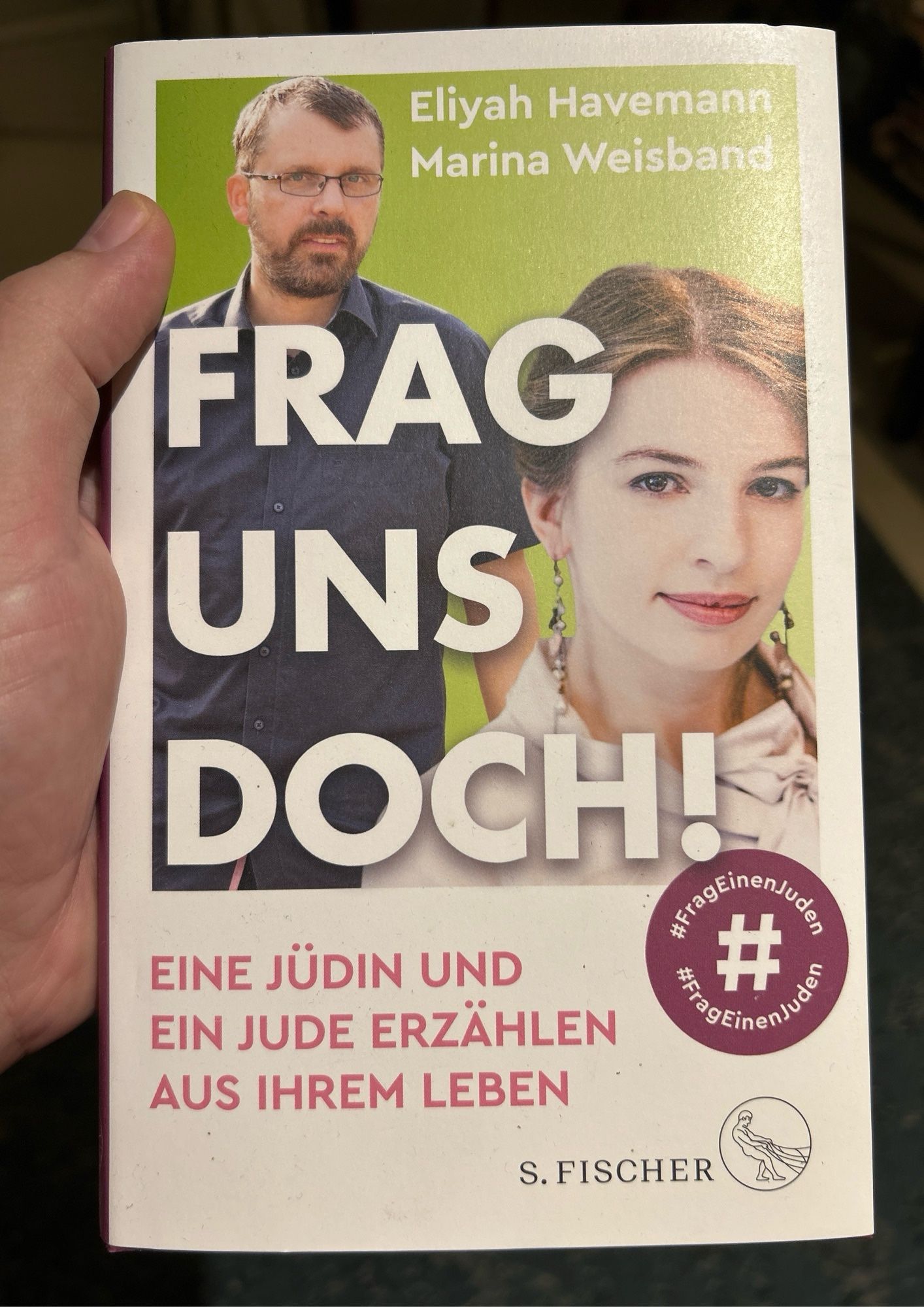 Buch „Frag uns doch!“ von Marina Weisband und Eliyah Havemann (mir).