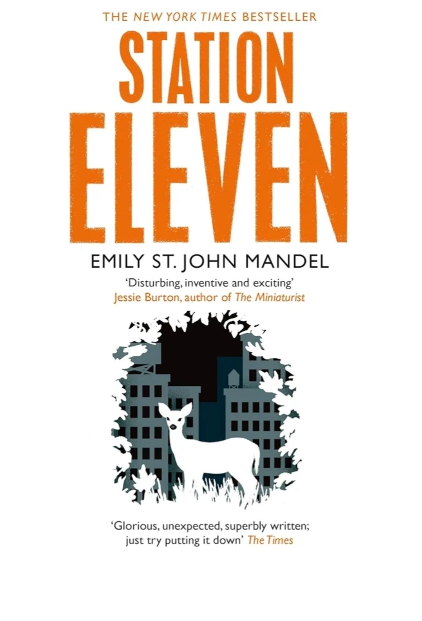 Book cover for Station Eleven by Emily St. John Mandel