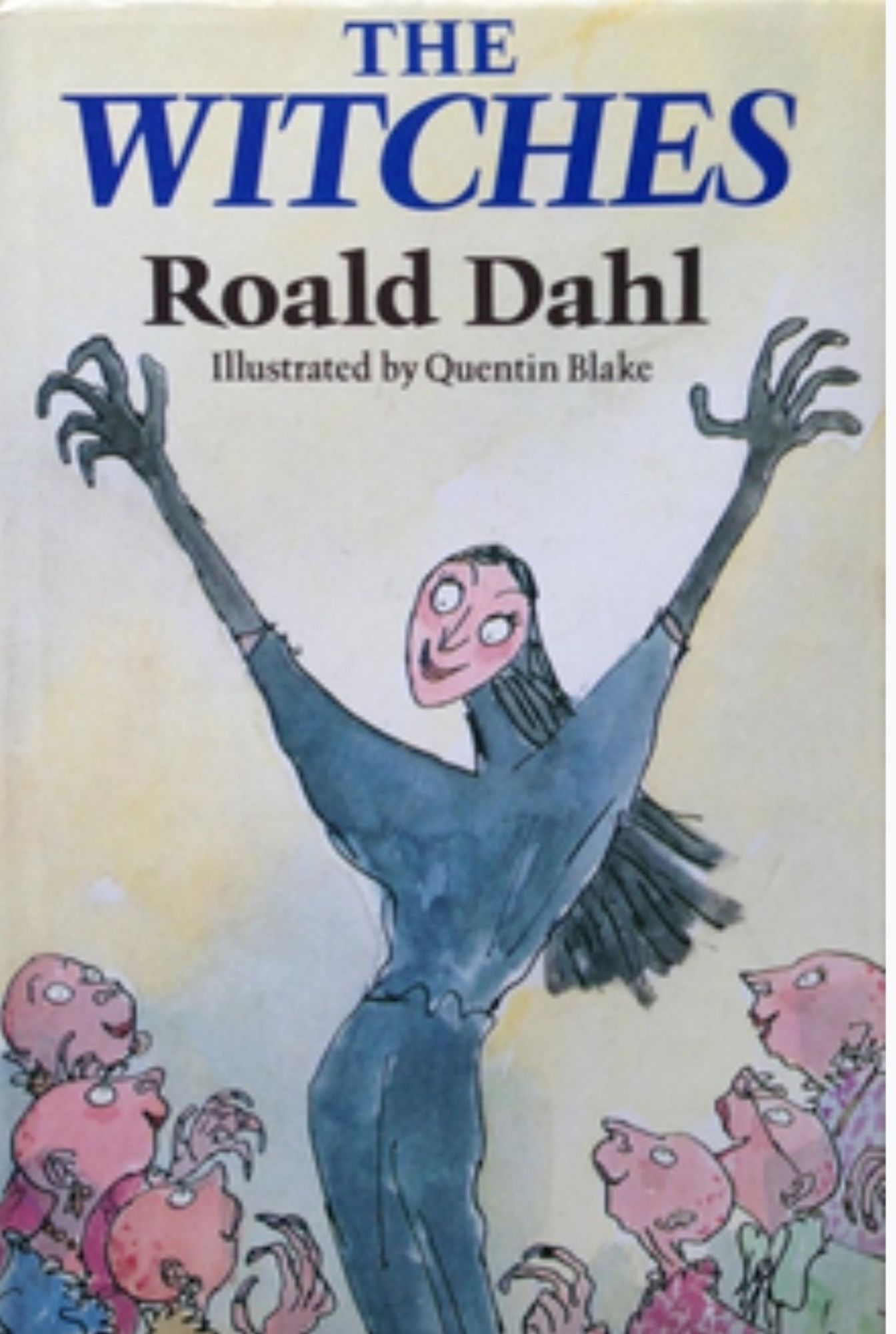 Front cover of The Witches by Roald Dahl.