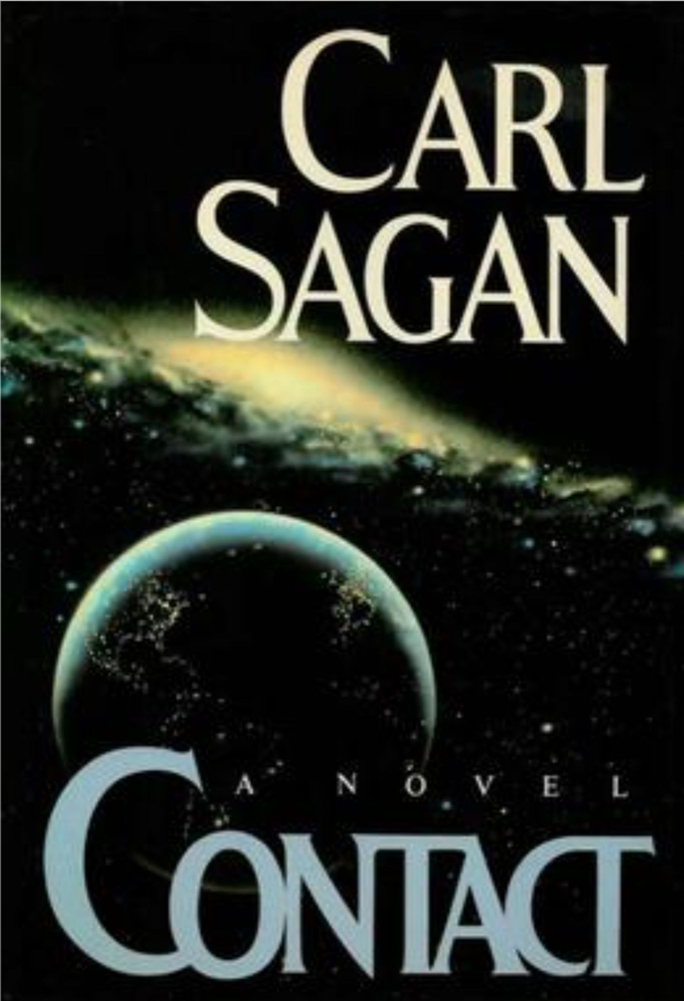 Book cover for Carl Sagan's Contact.