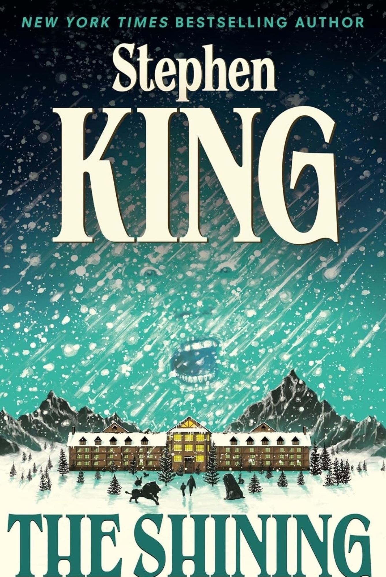 Book cover for Stephen King's The Shining