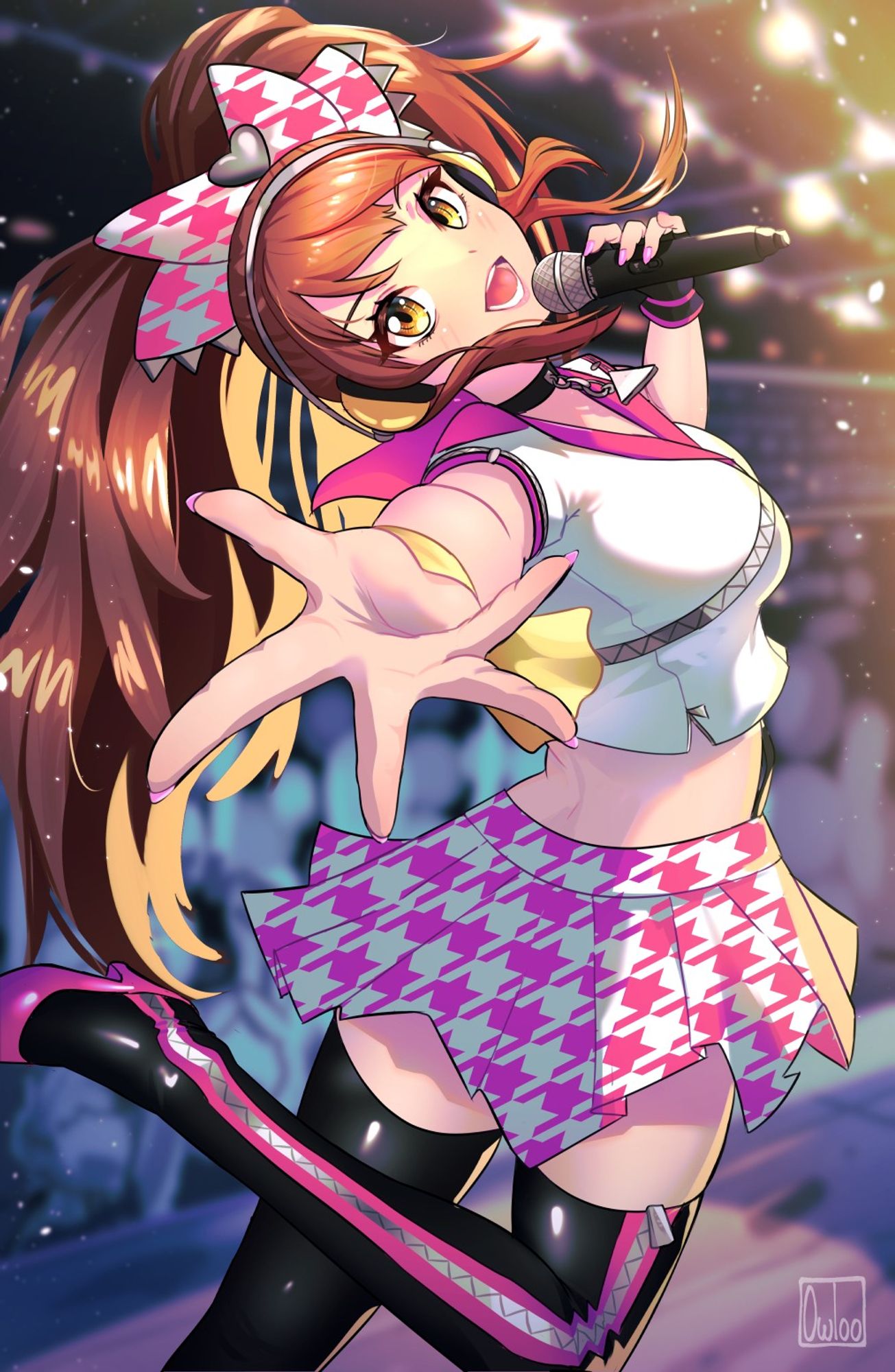 Rise Kujikawa from Persona 4 in her idol outfit