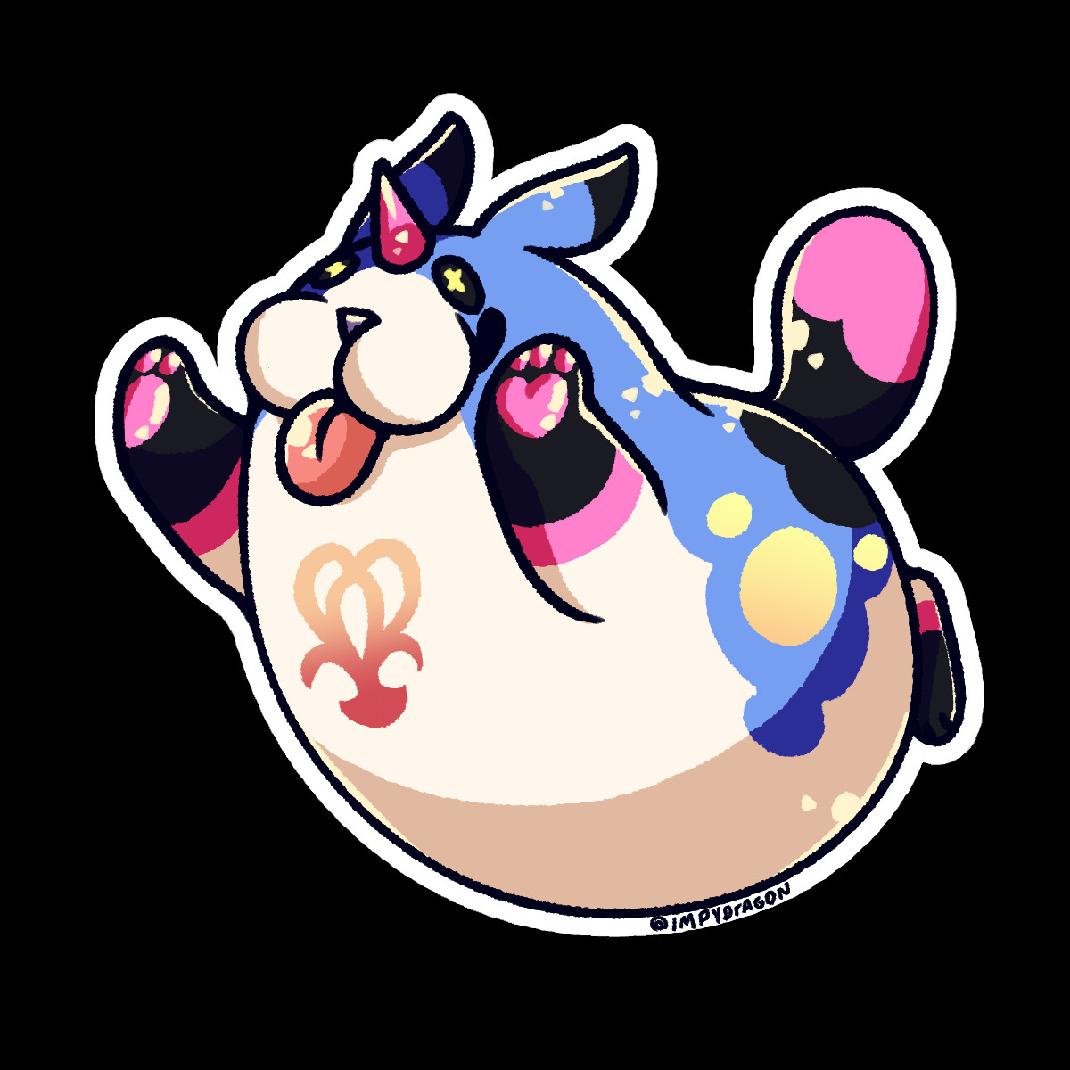 a chibi, fat Meow Wow, from kingdom hearts.