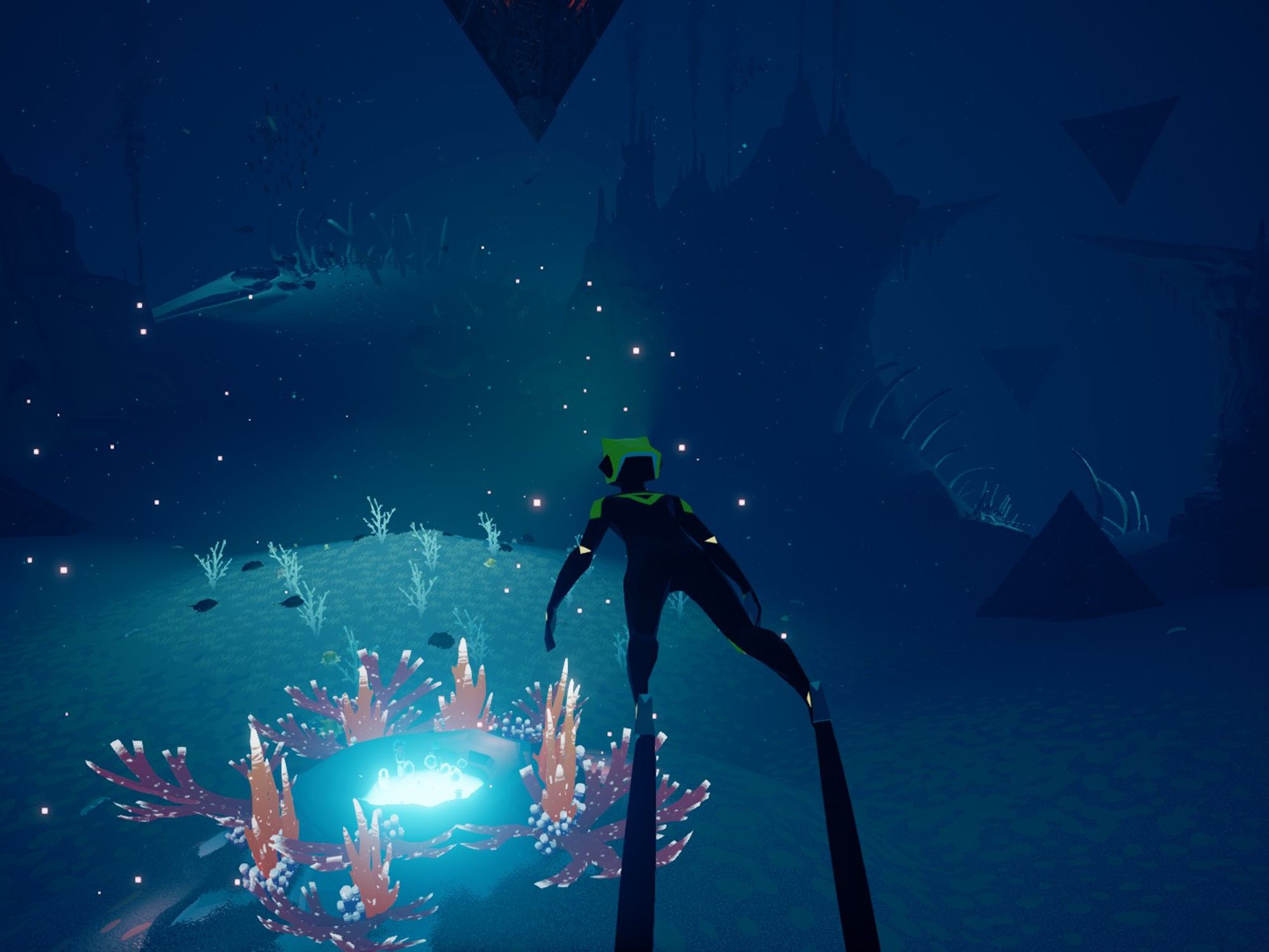 Gameplay del videojuego Abzû