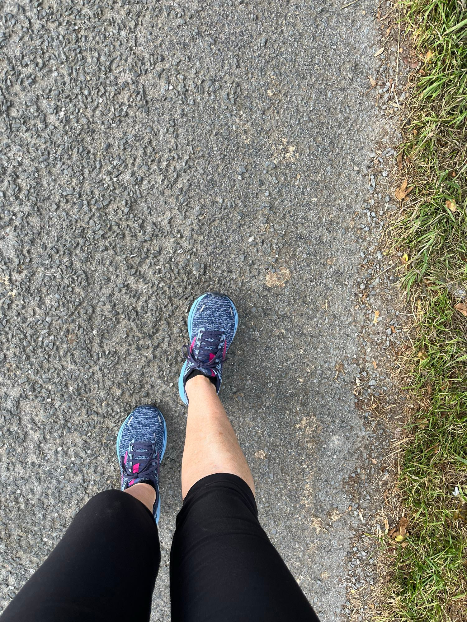 My legs. Walking. 