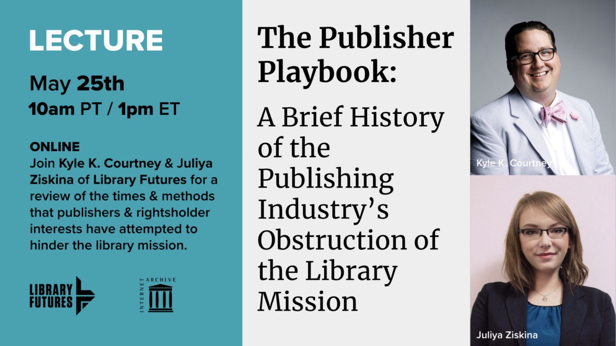 The Publisher Playbook, May 25 @ 10am PT 