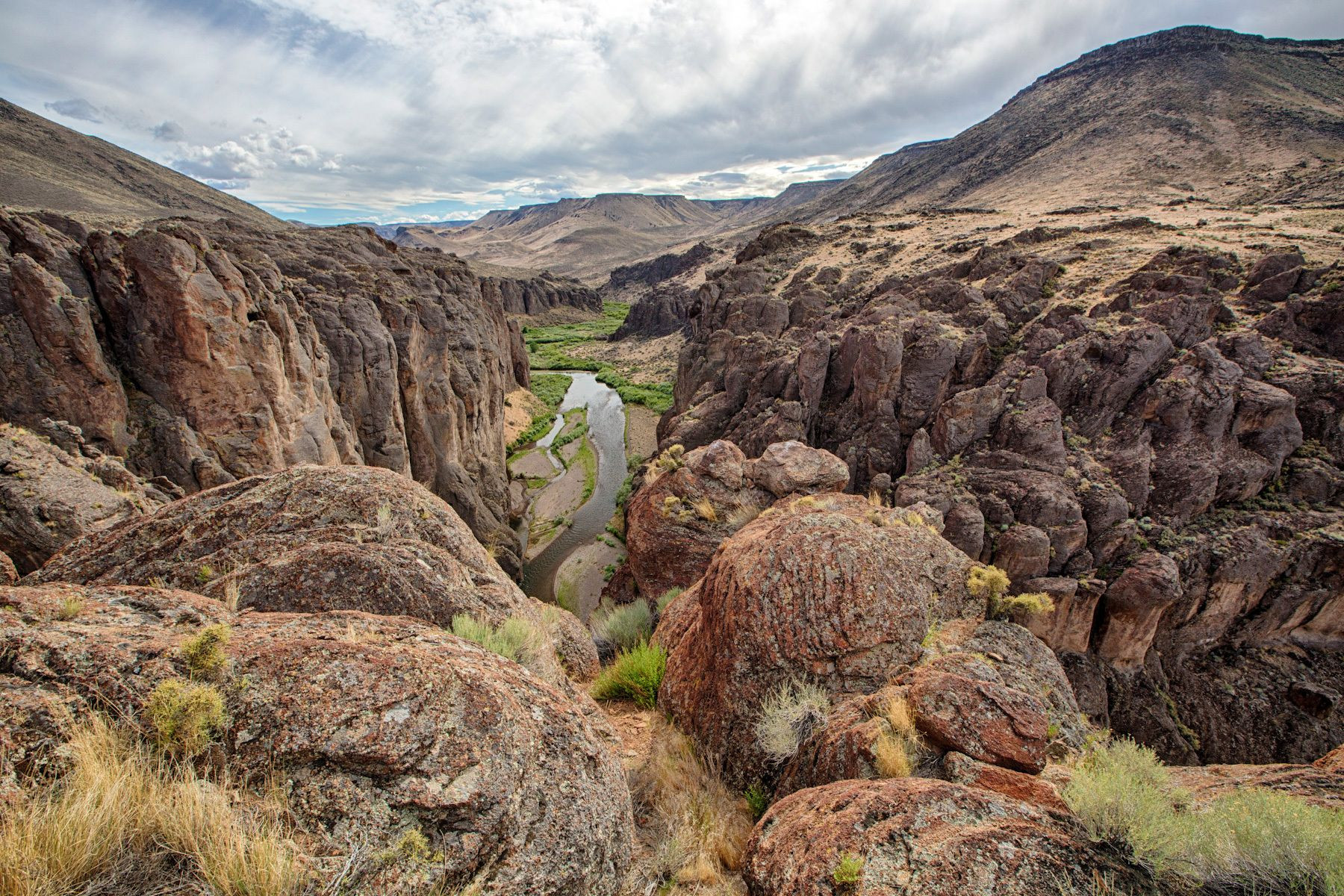 photo of Owyhee canyon in SE Oregon.