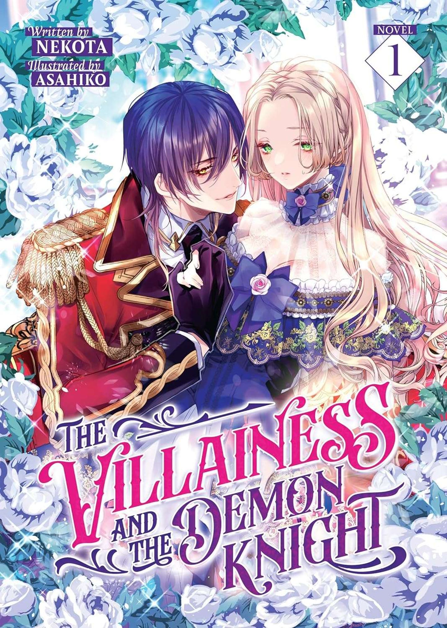 The cover shows Lucas, a handsome knight, kneeling down next to Cecelia, a gorgeous woman.  He's in a royal uniform and has a smirk on his face.  She's in a dark blue gown and looks like the light has gone out of her eyes.