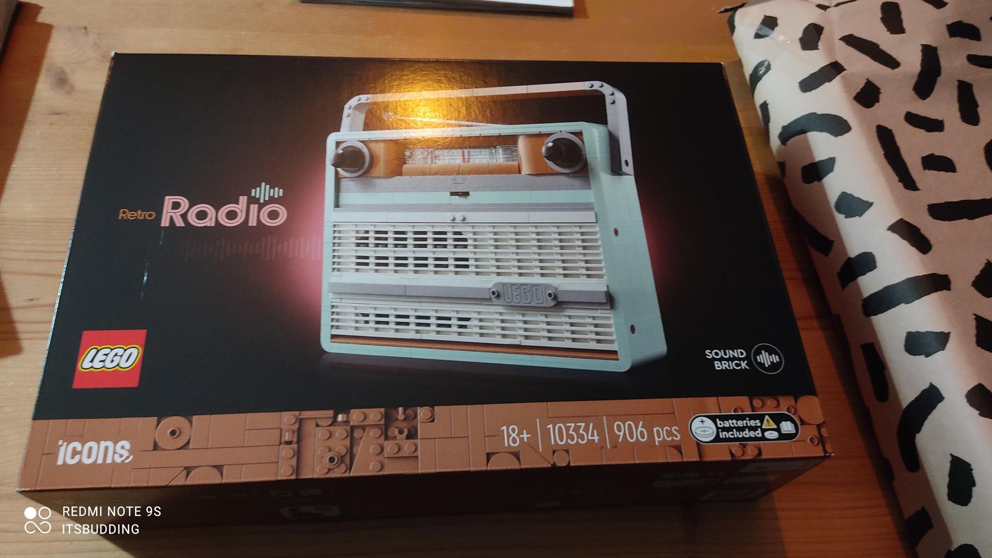 Radio vintage Lego