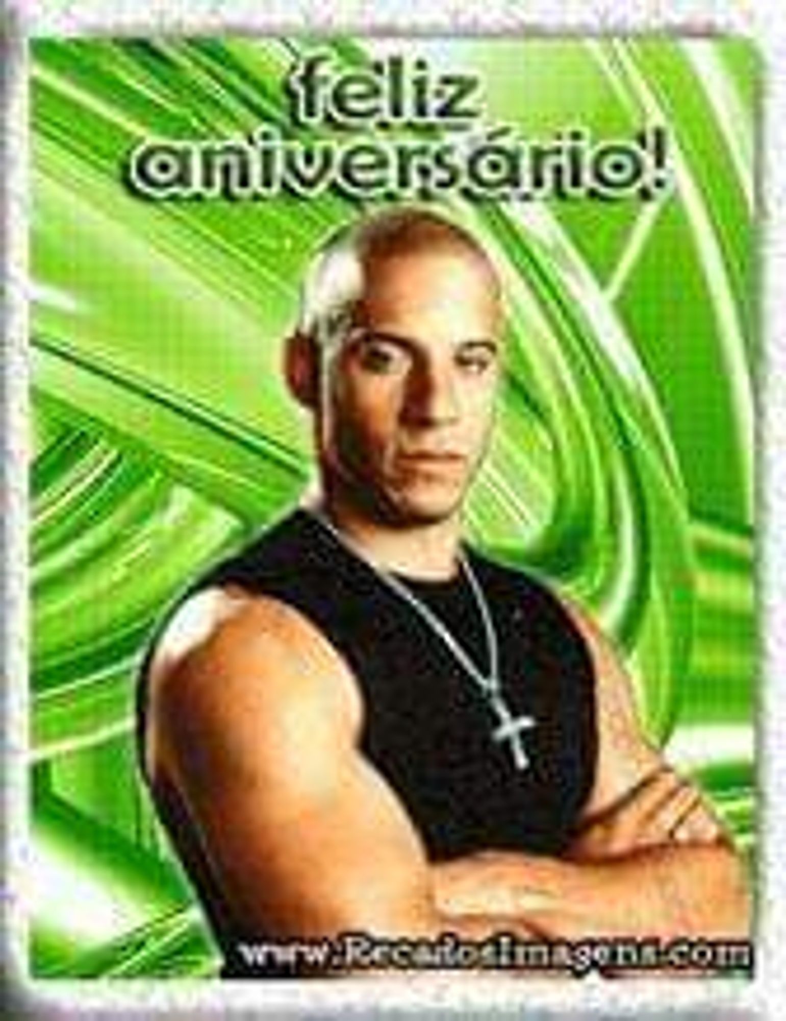 vin diesel te desejando um feliz aniversário