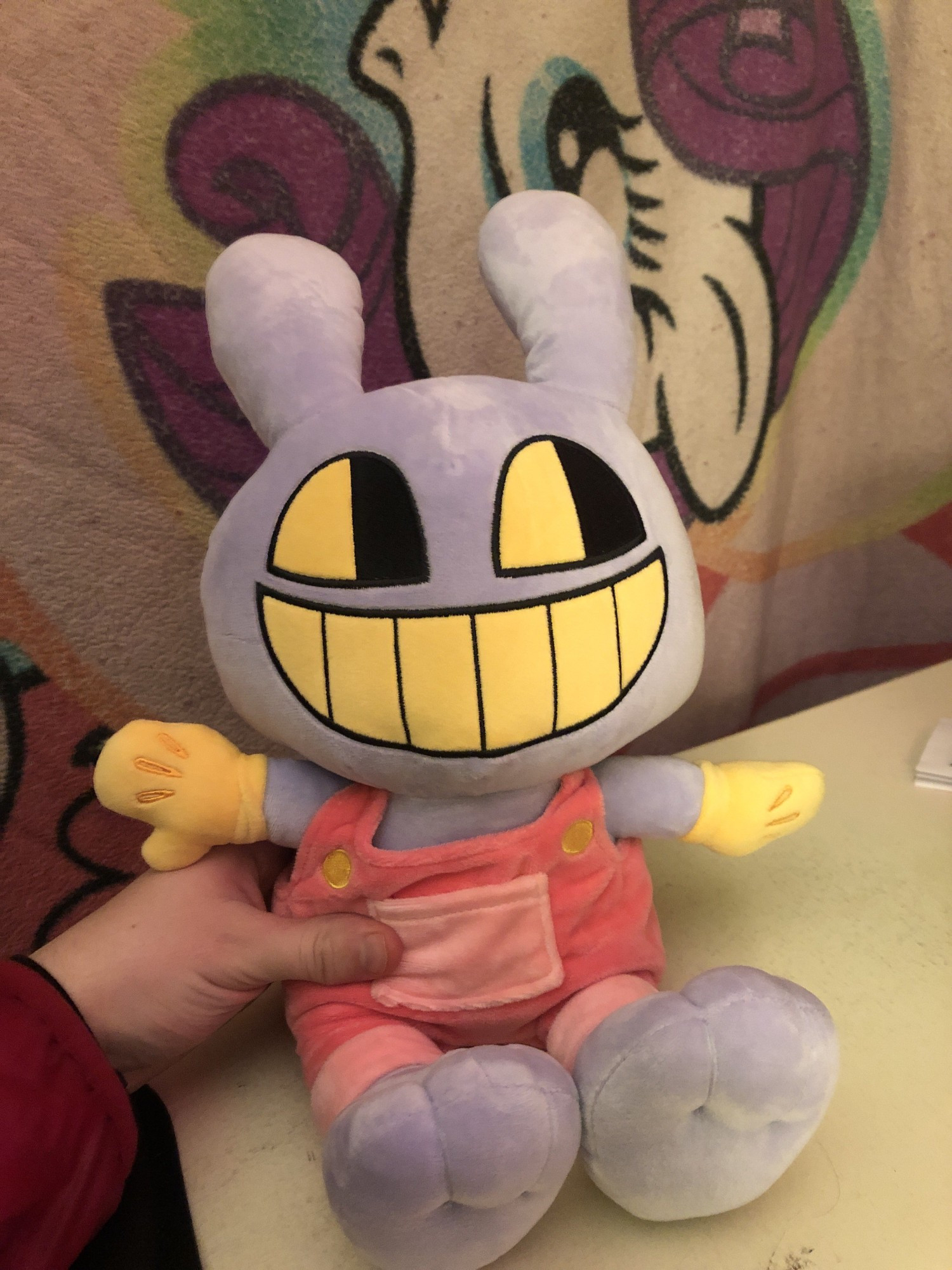 Jax plushie from The Amazing Digital Circus