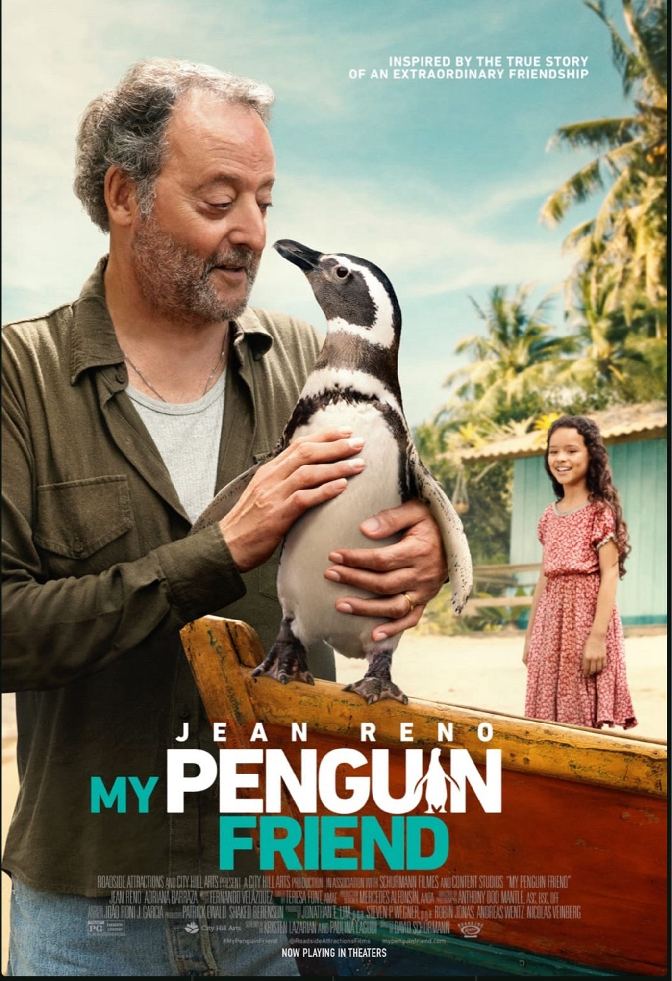 My Penguin Friend movie poster based on same story as picture book An Old Man and his Penguin by Alayne Kay Christian