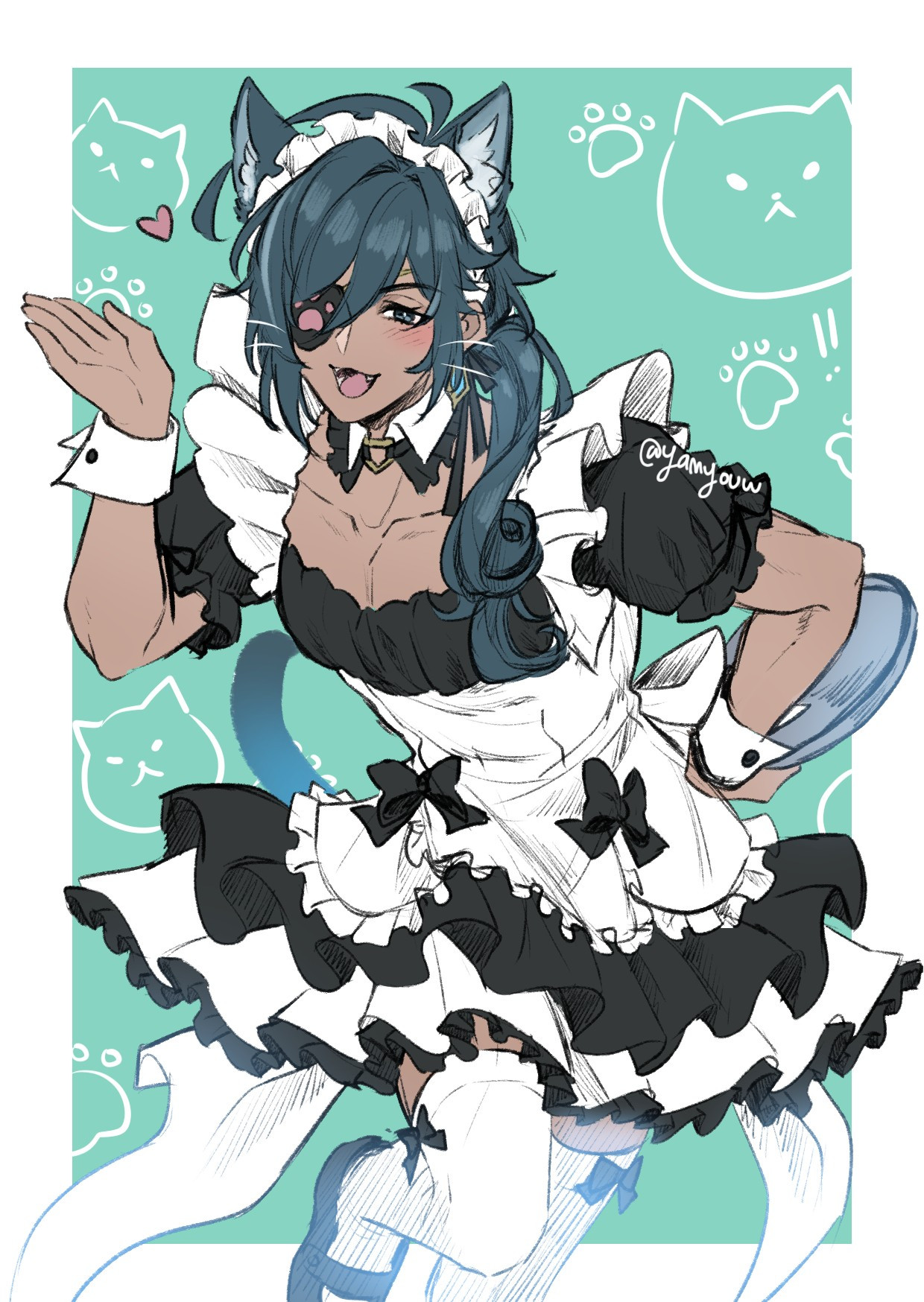 neko maid kaeya