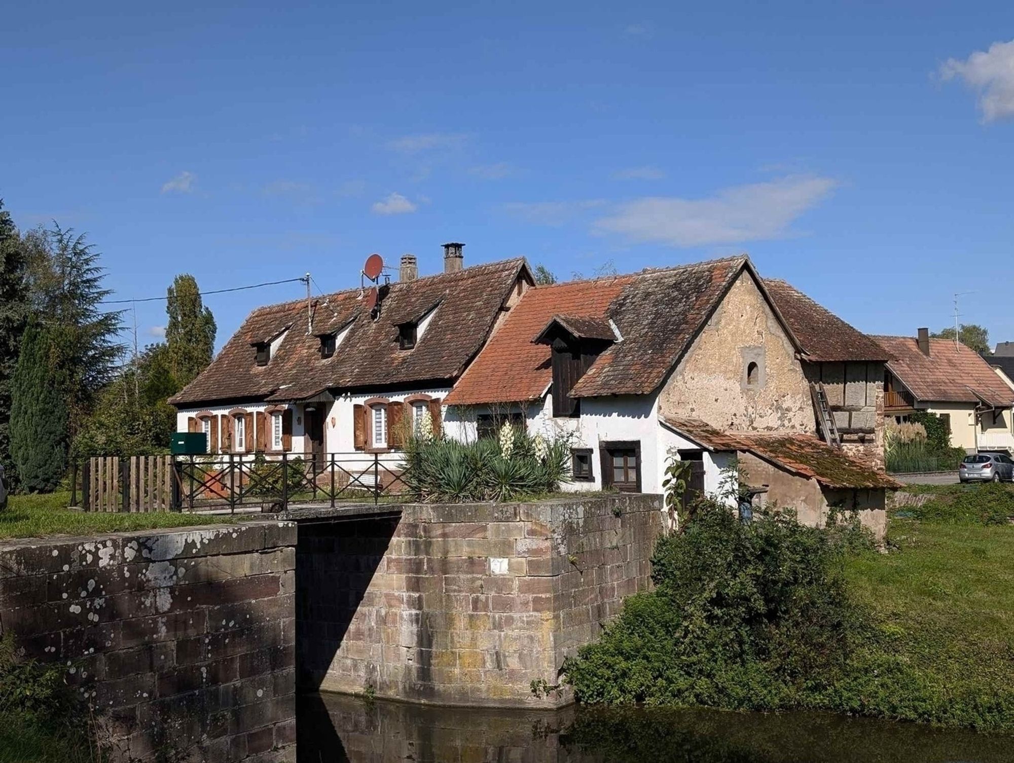 Alter Kanal in Wolxheim 