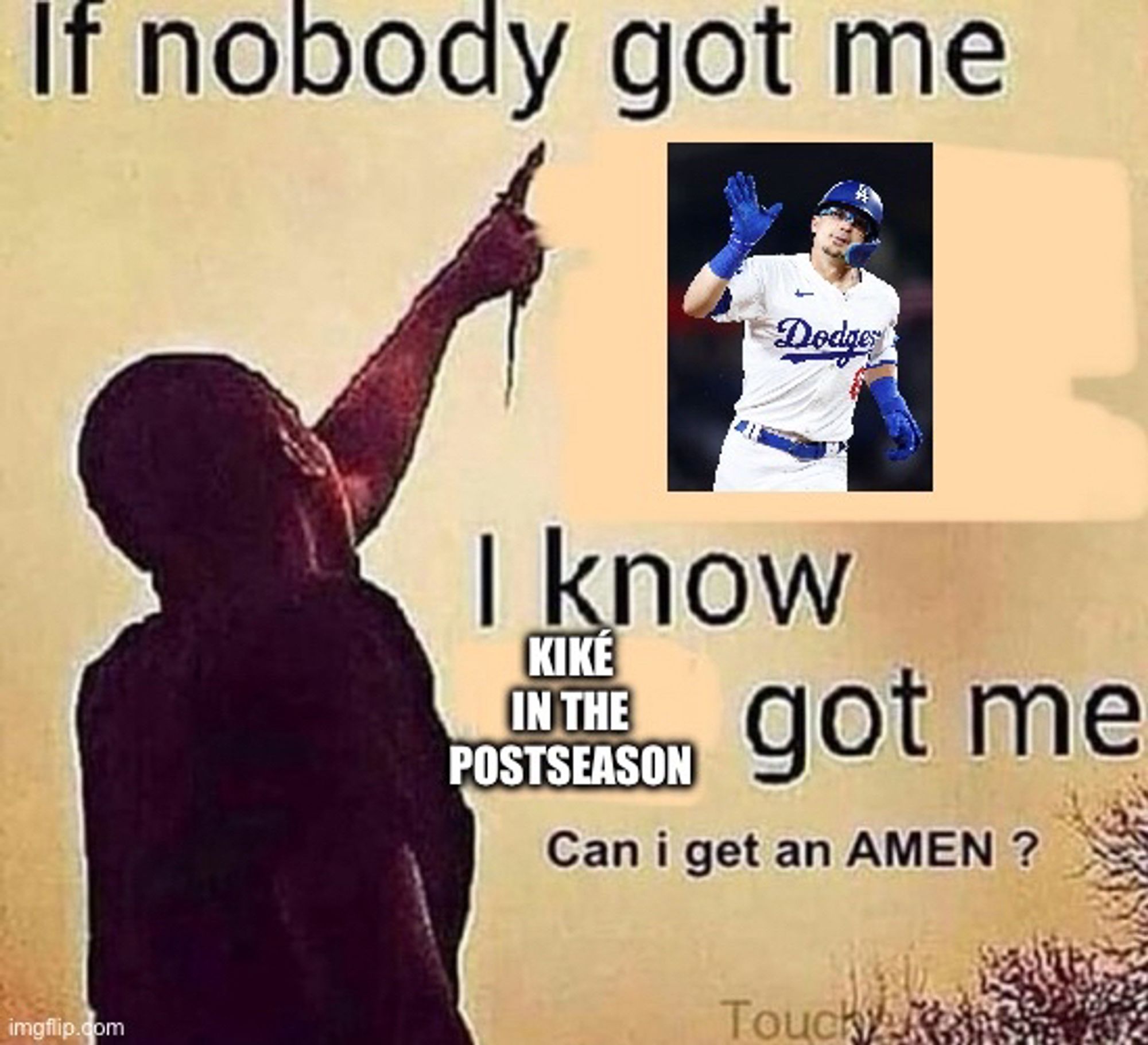 A meme about Kiké Hernández and his postseason success