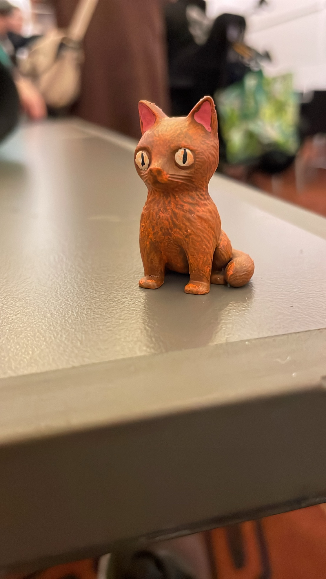 Hand-painted Frumpkin figure