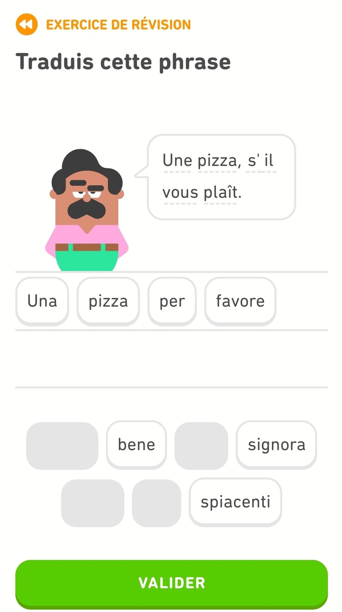 Duolingo italien