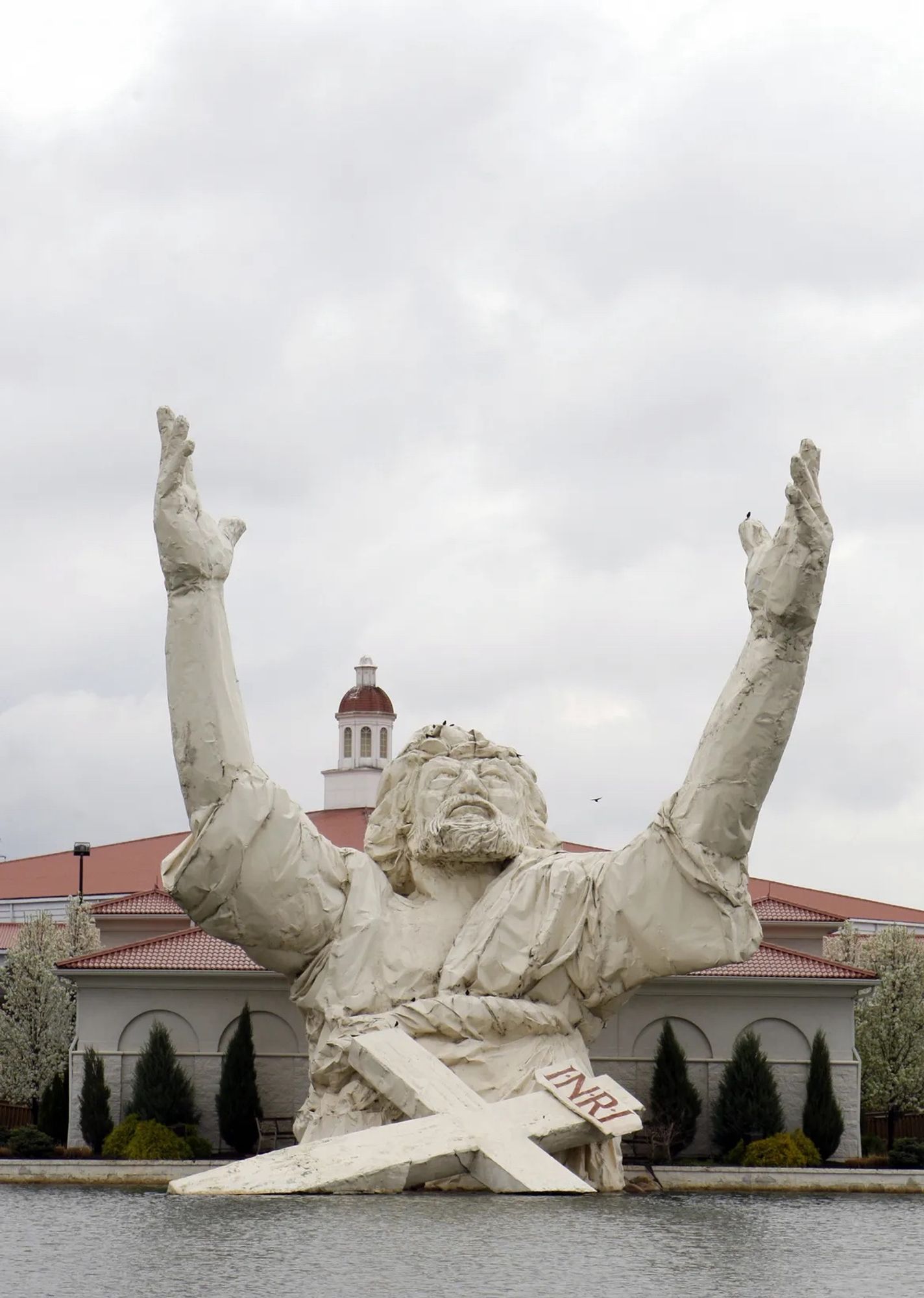 Touchdown Jesus in happier times