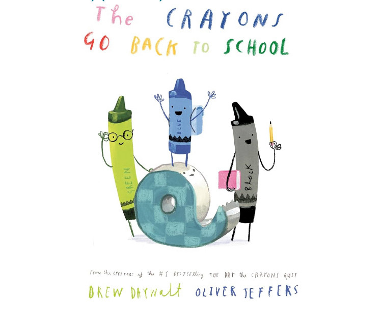 Book cover for The Crayons Go Back To School