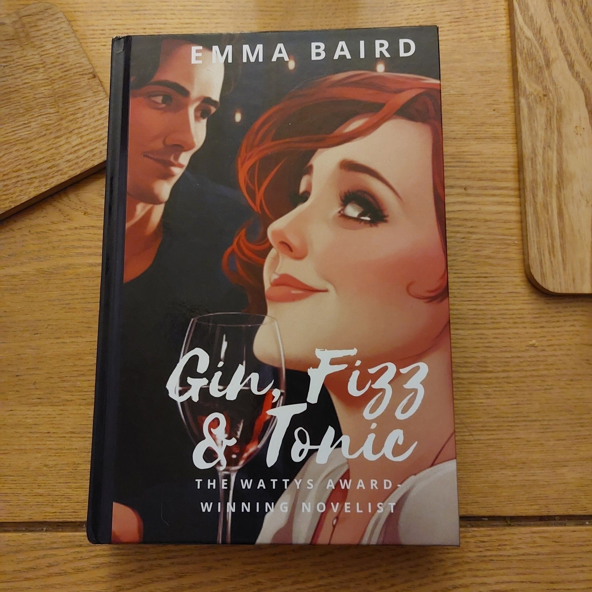 A bok cover for Gin, Fizz and Tonic by Emma Baird