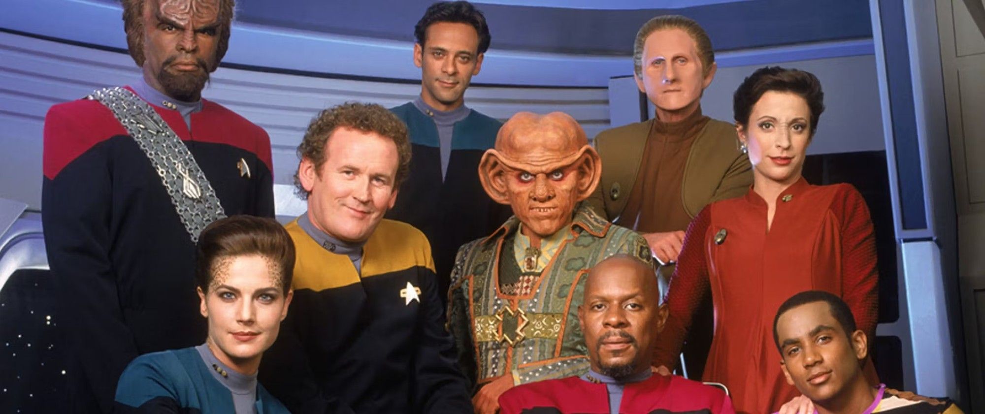 The cast of Star Trek: Deep Space Nine