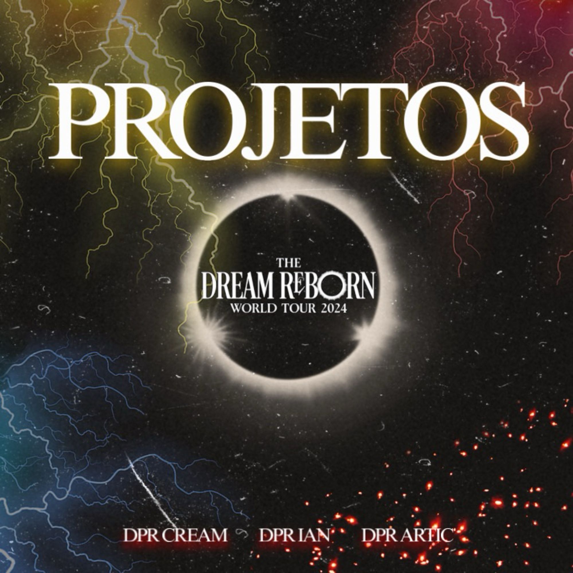 Banner de Projetos da The Dream Reborn World Tour 