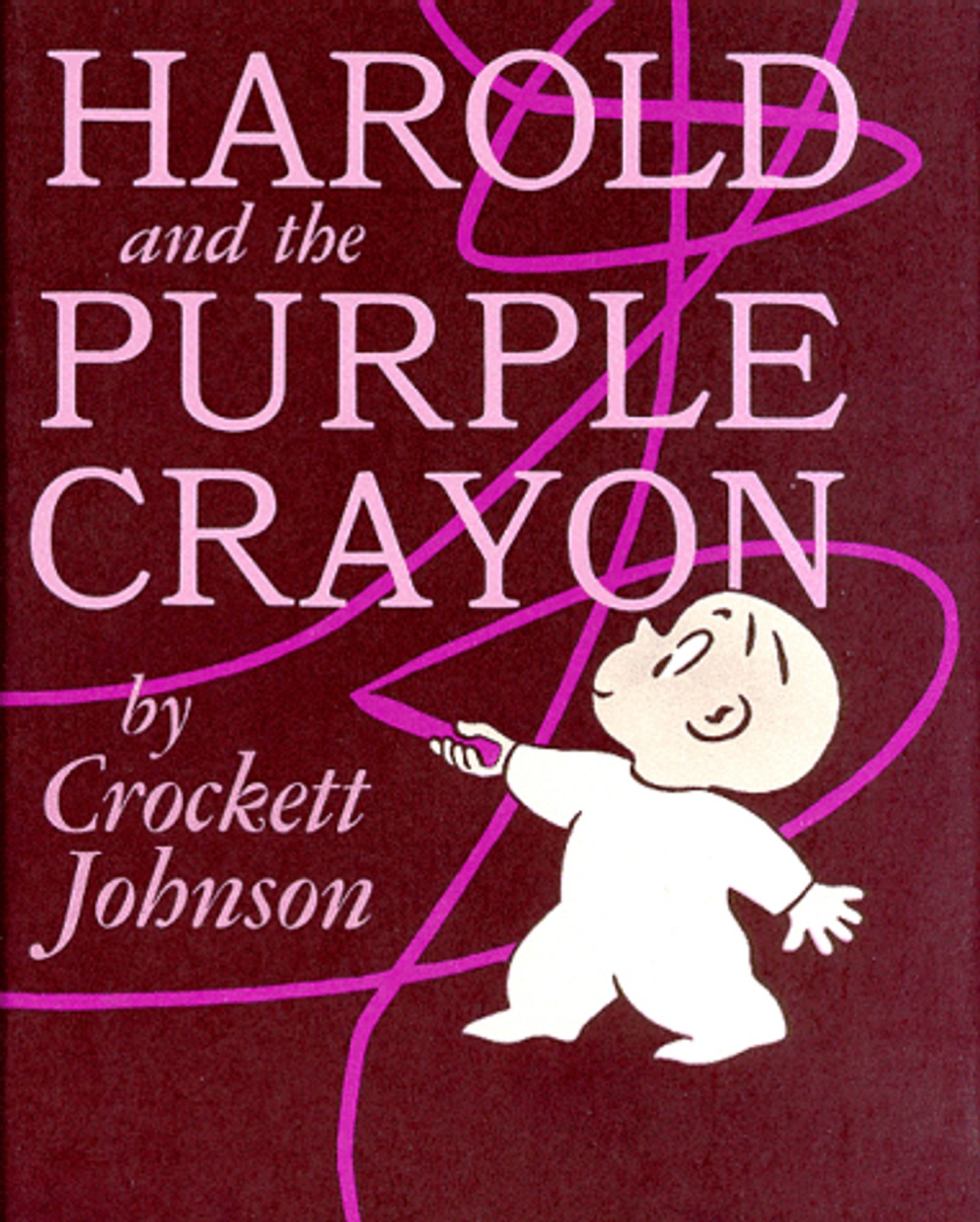 Cover of “Harold and the Purple Crayon”, by Crockett Johnson