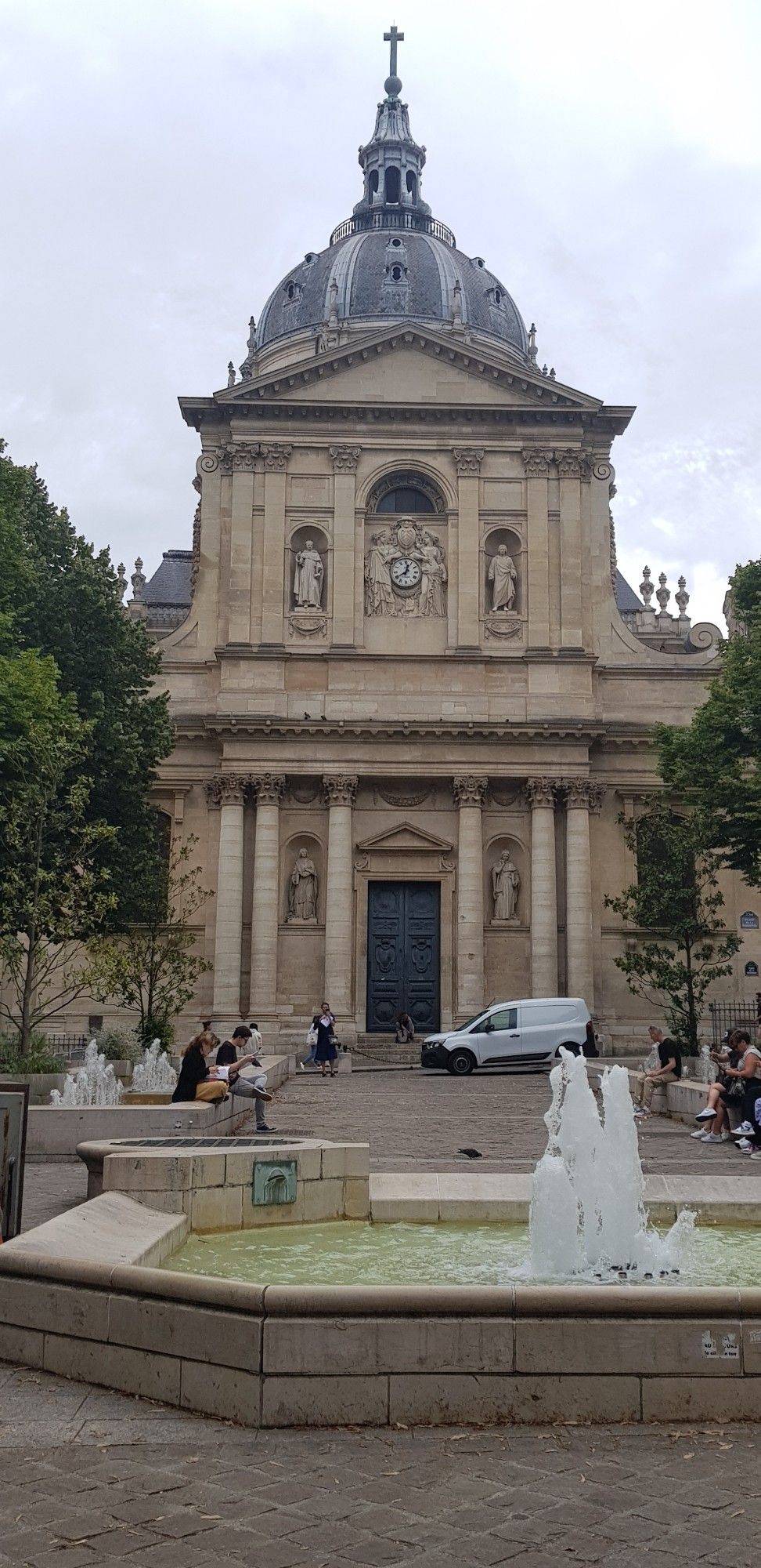 The Sorbonne's chapel in Paris 5th