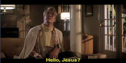 Hello, Jesus? Asks Kent 