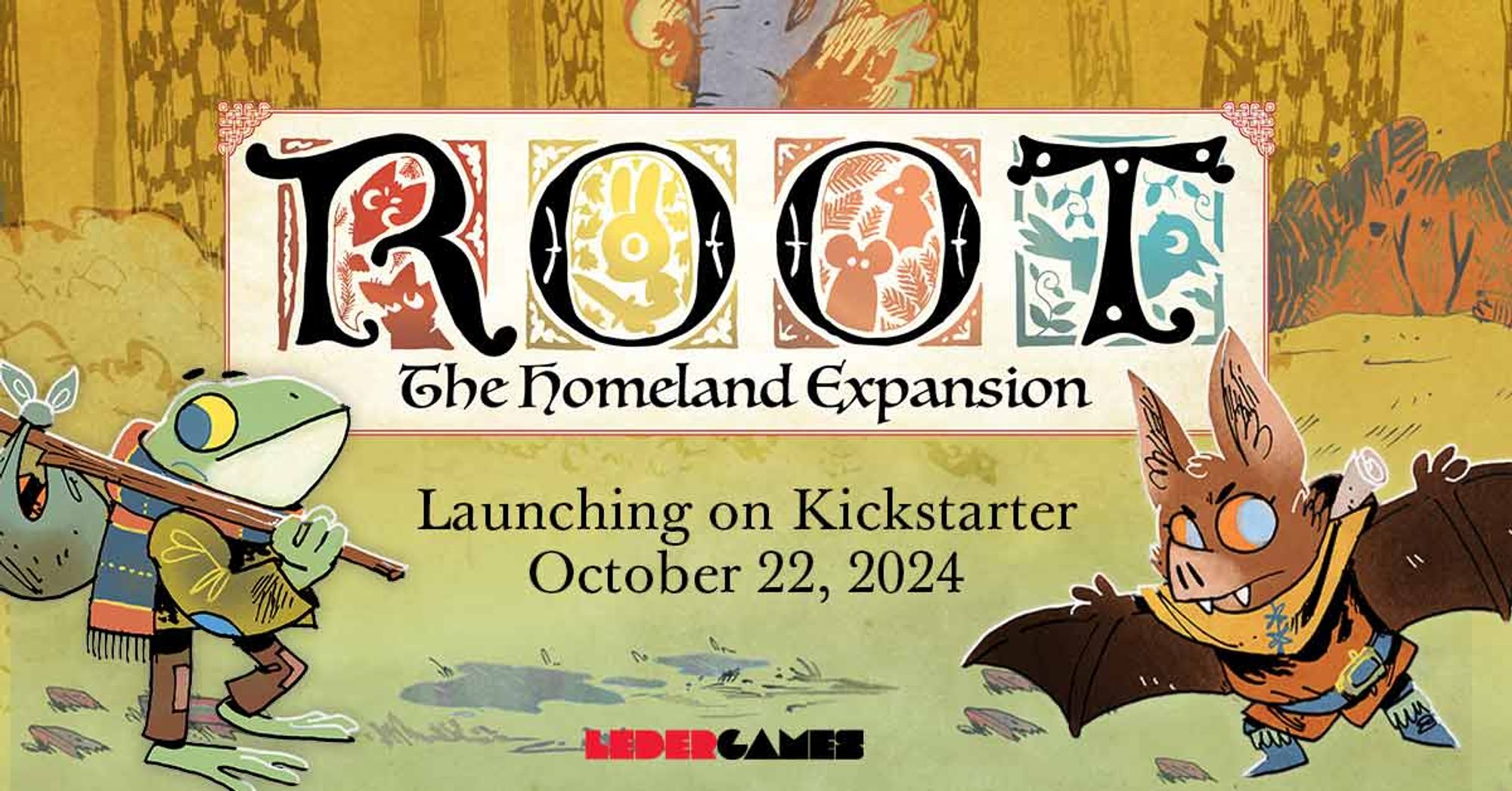 Root: The Homeland Expansion launching on Kickstarter October 22, 2024