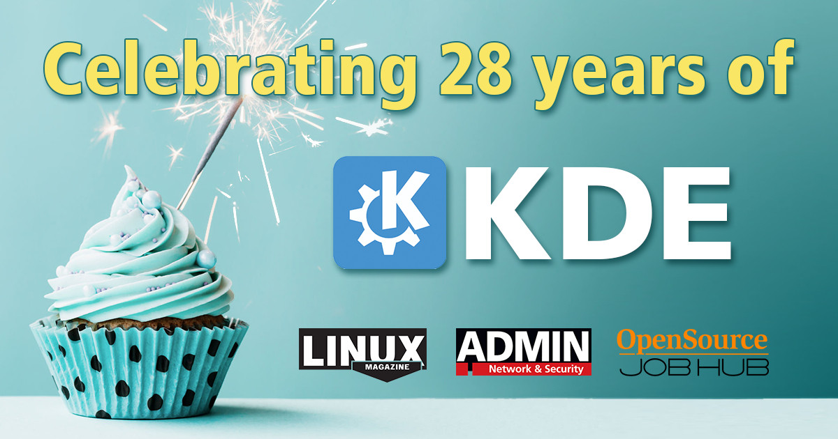 Celebrating 28 years of KDE | Linux Magazine | ADMIN | Open Source JobHub