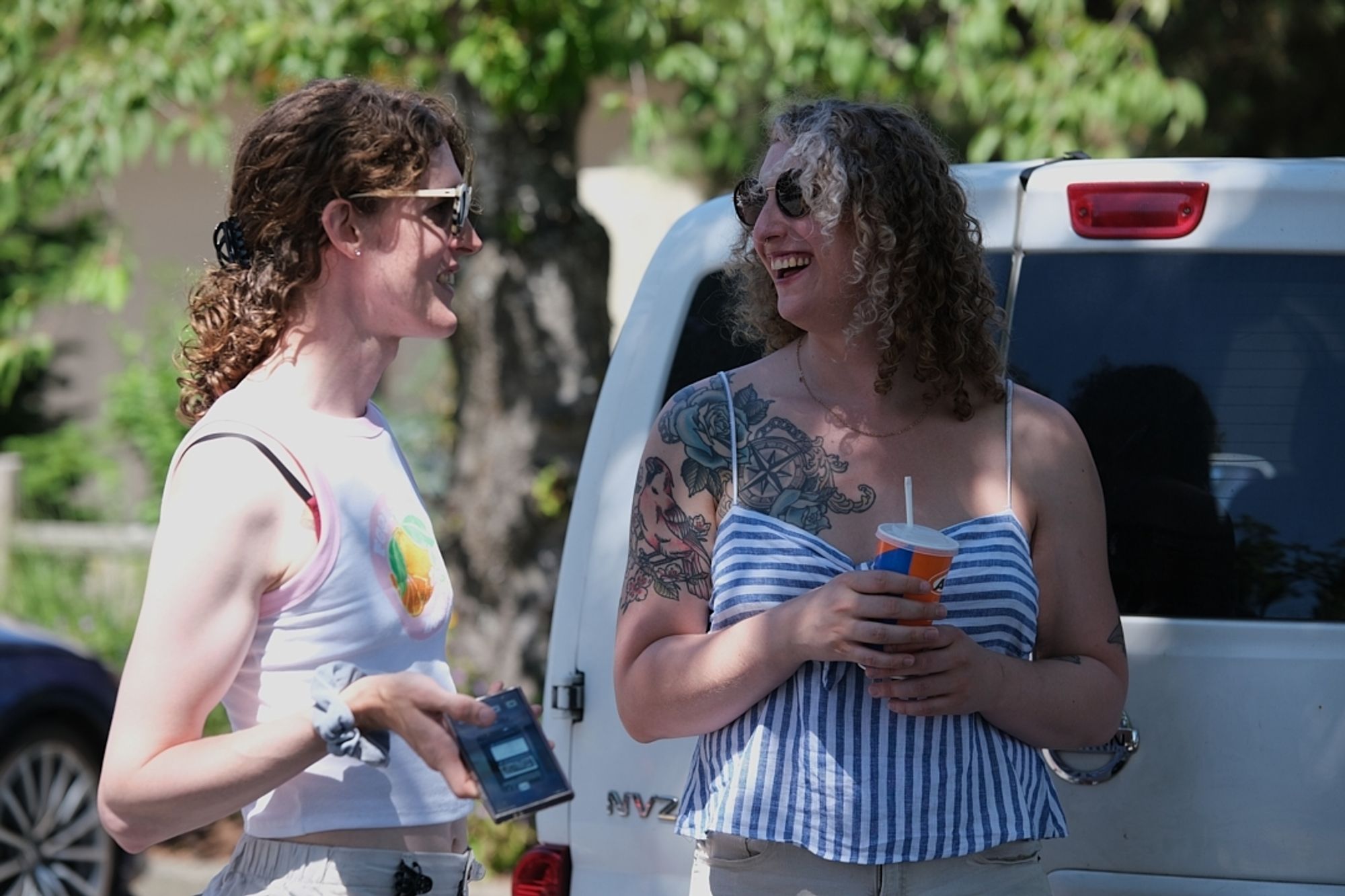 beth and cait pre-show