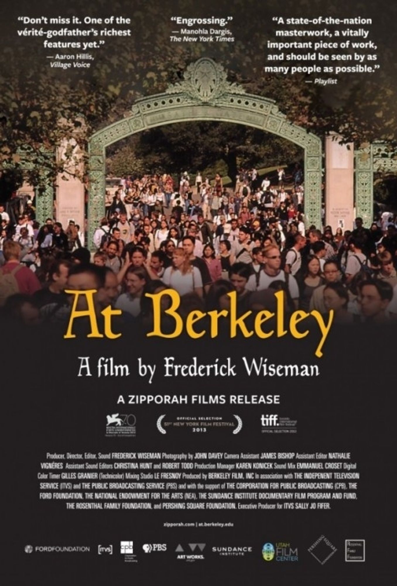 『大学 At Berkeley』ポスター