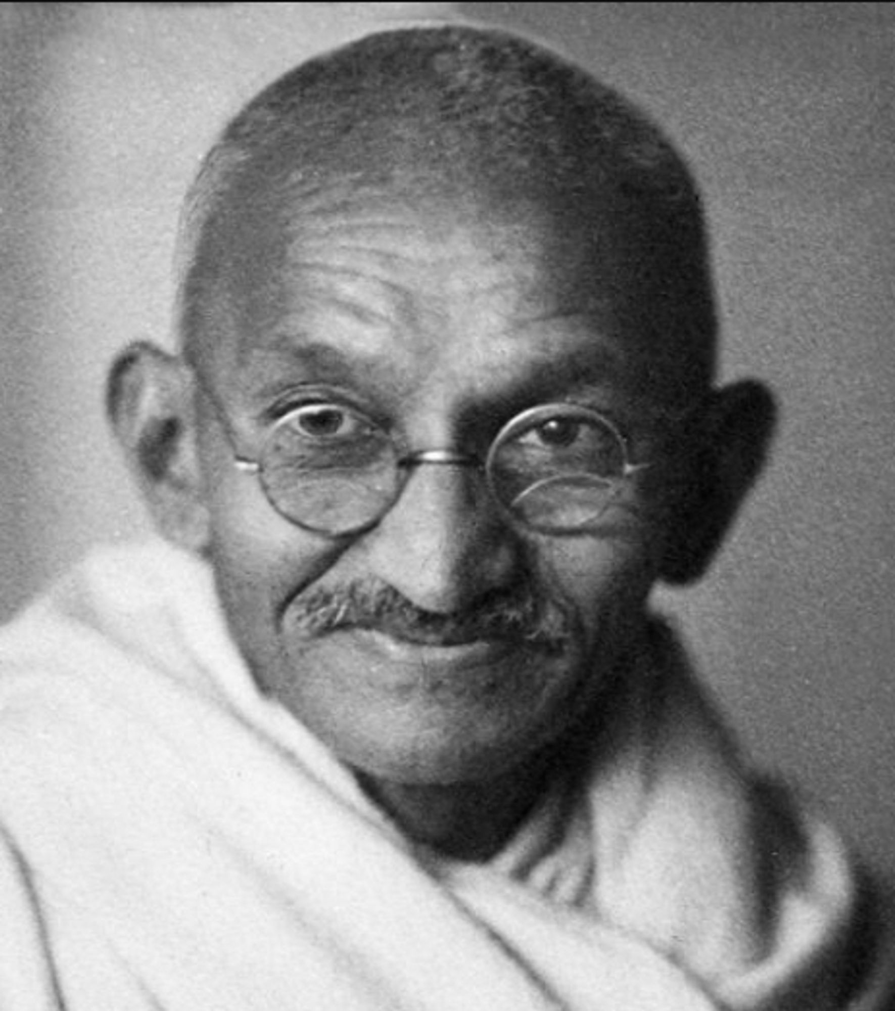 Photograph of Mahatma Gandhi