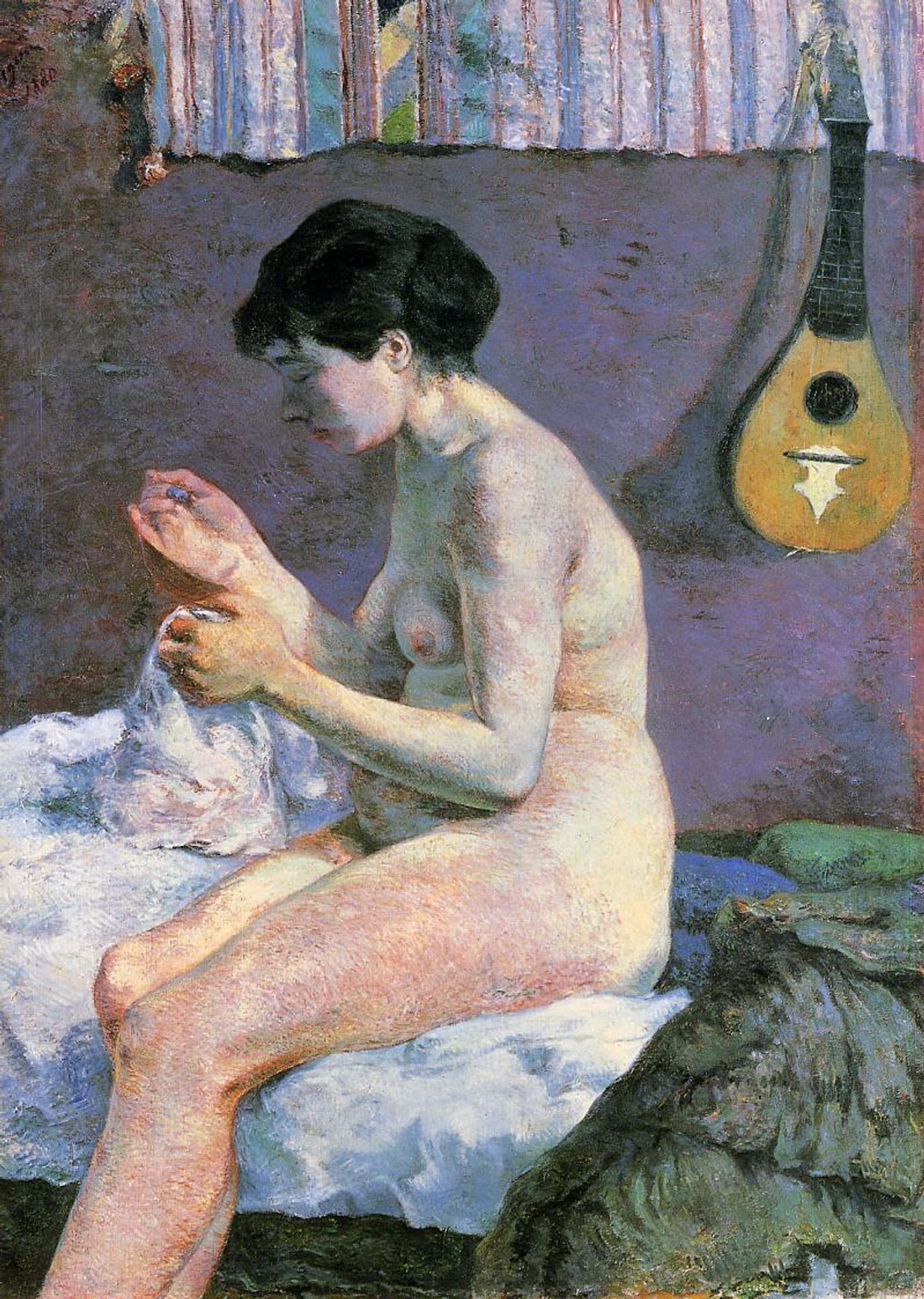 Suzanne Sewing - Study of a Nude