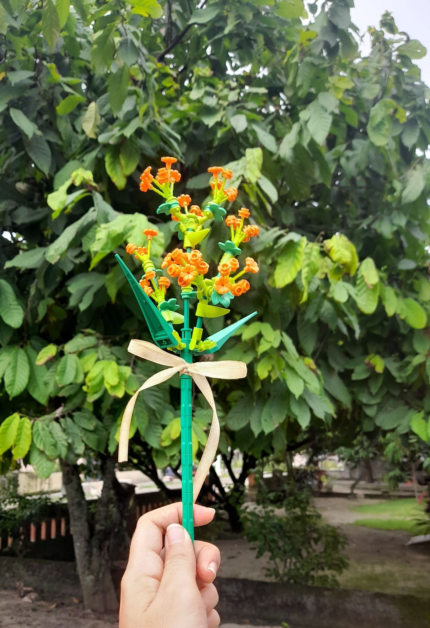 Orange Warbler Flowers