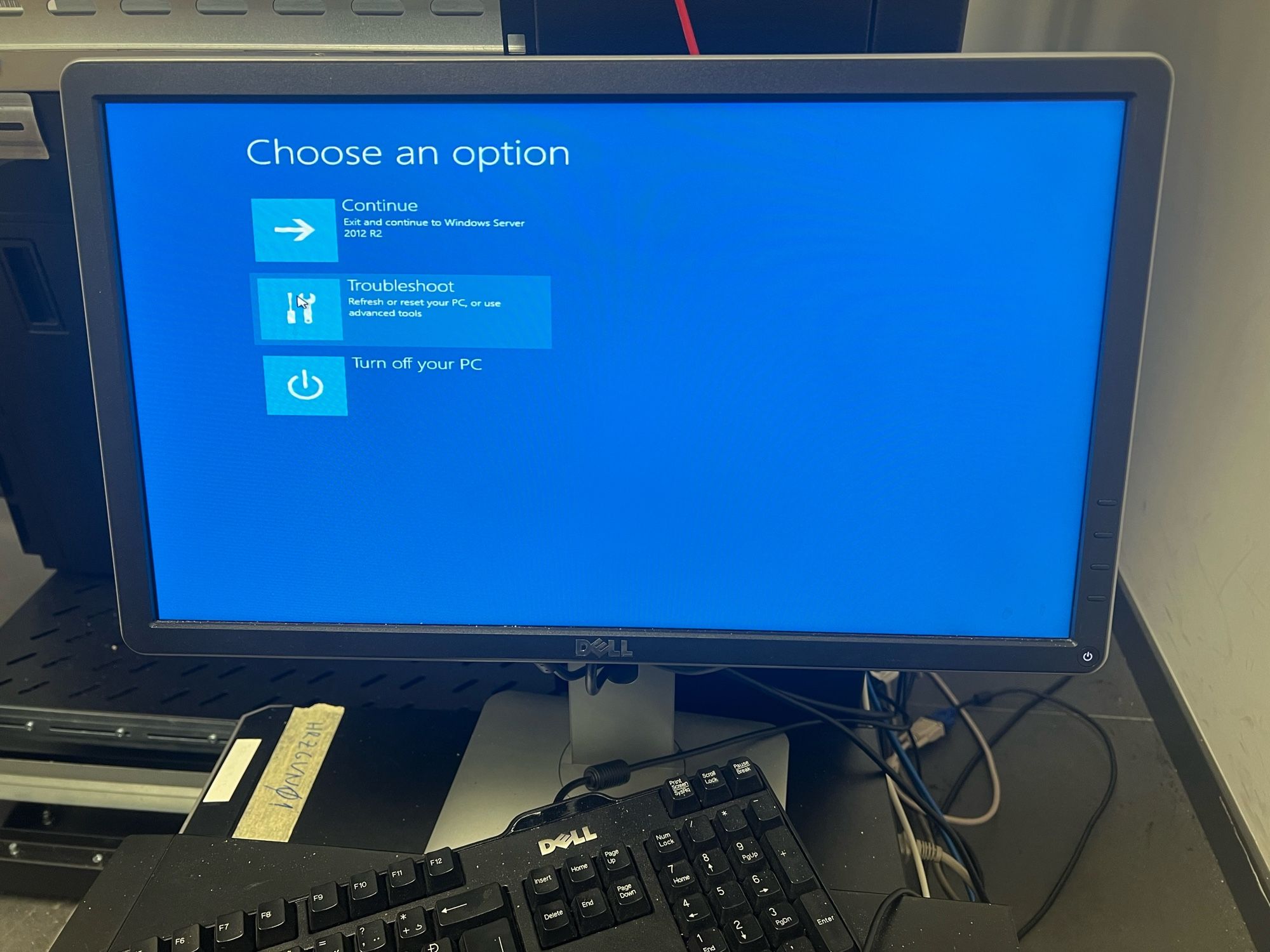 BSOD: Choose an option