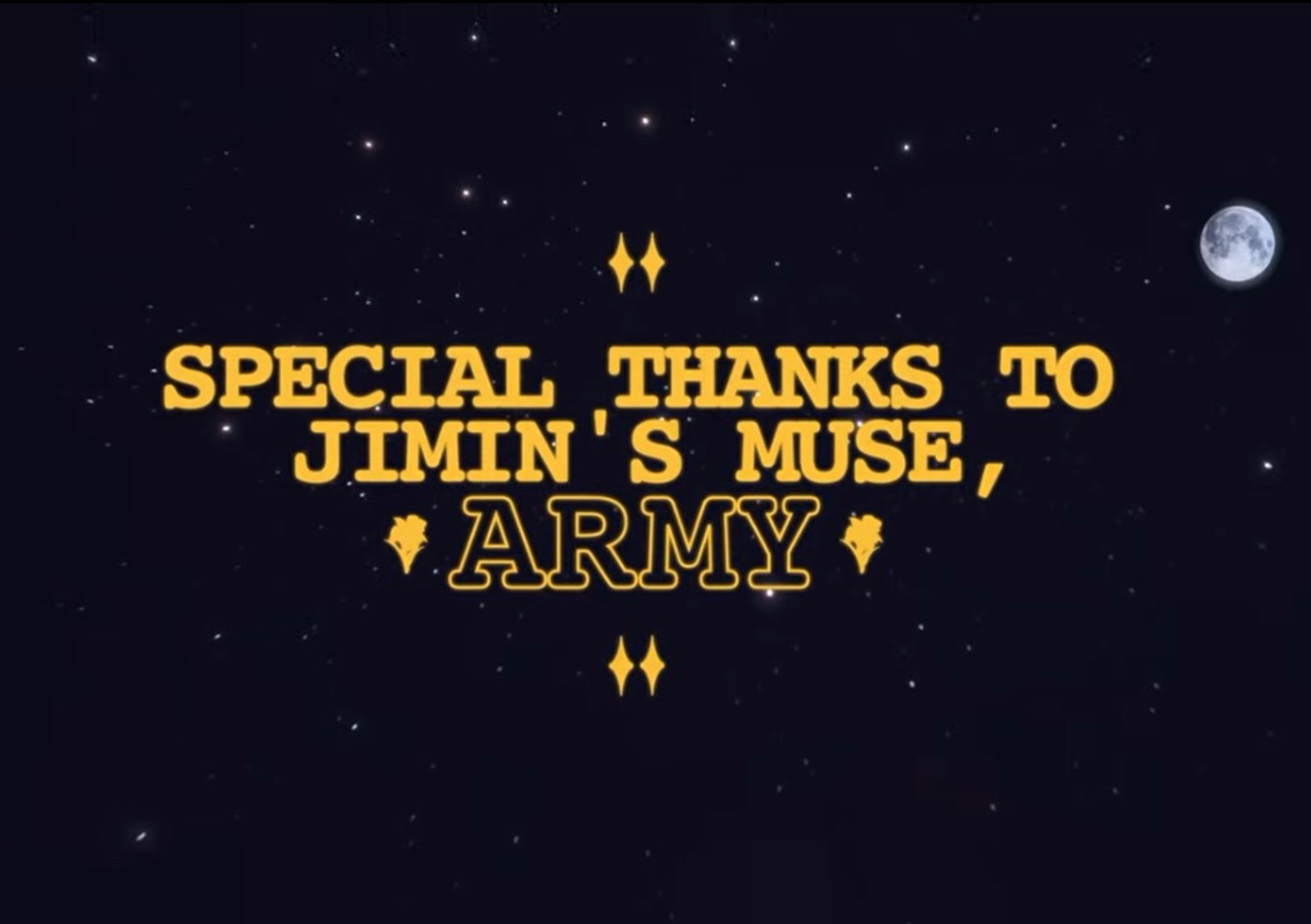 Thank You, ARMY.