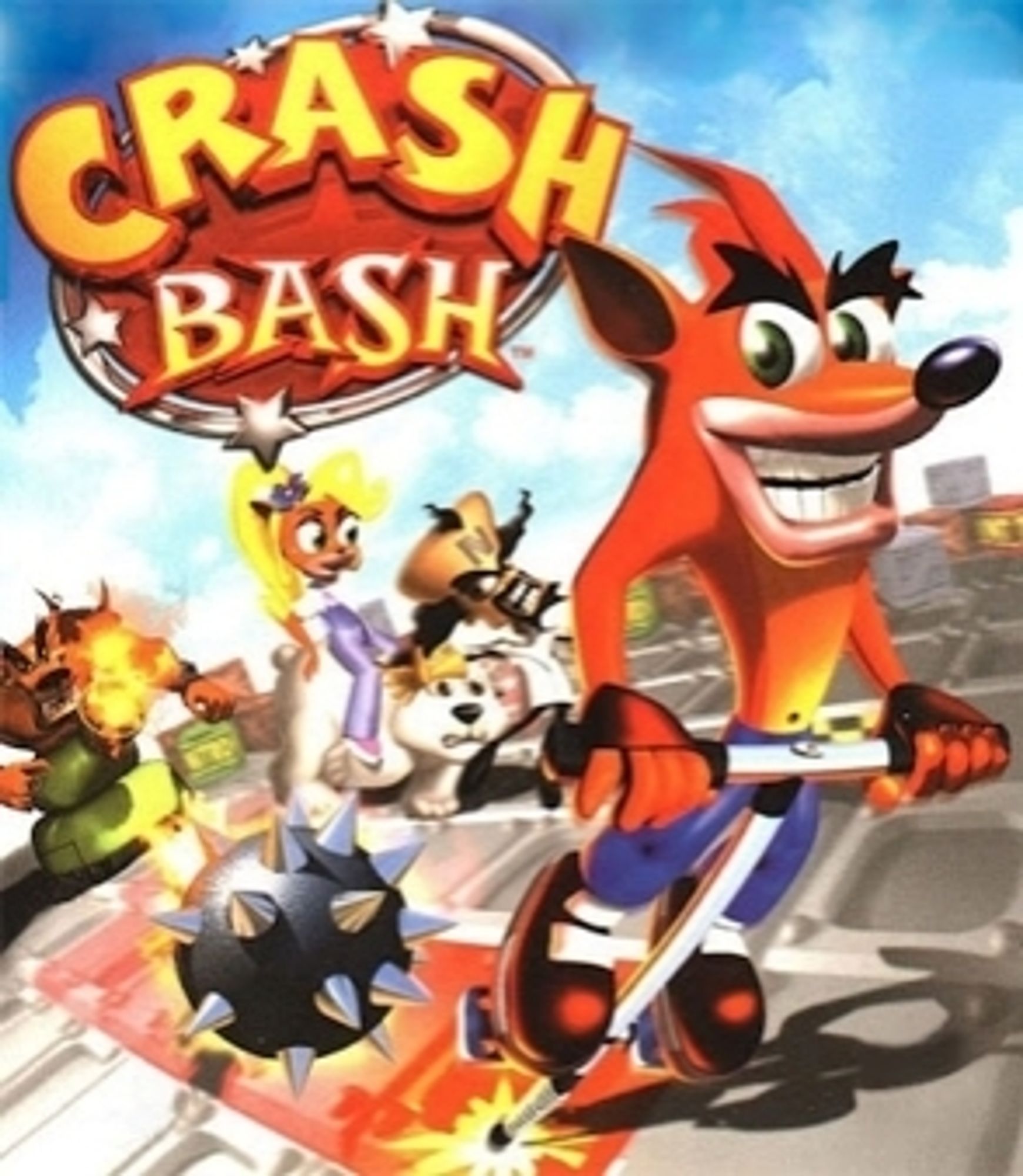 Cover from the Crash Bash game