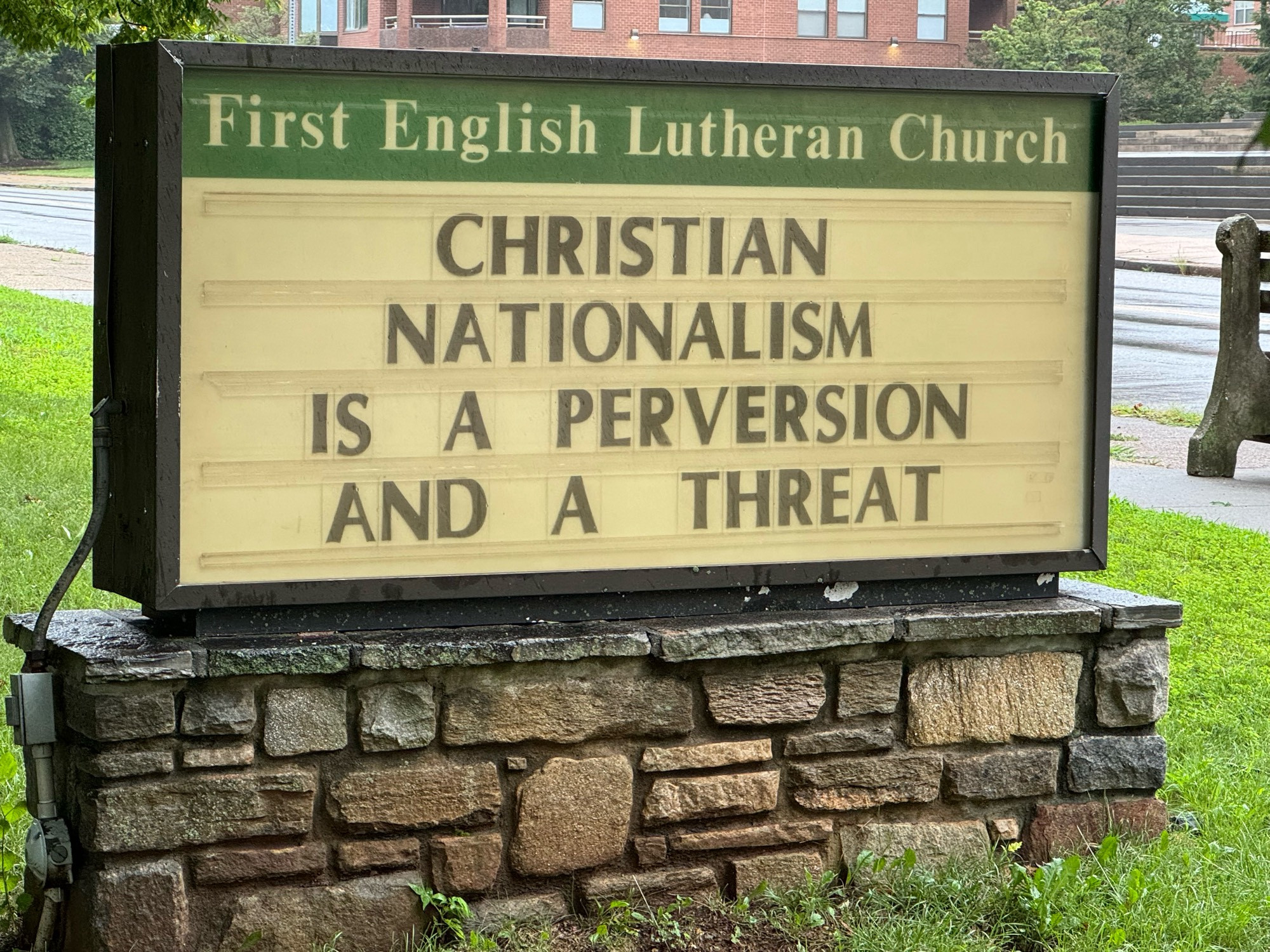 Sign: Christian Nationalism Is a Perversion and a Threat