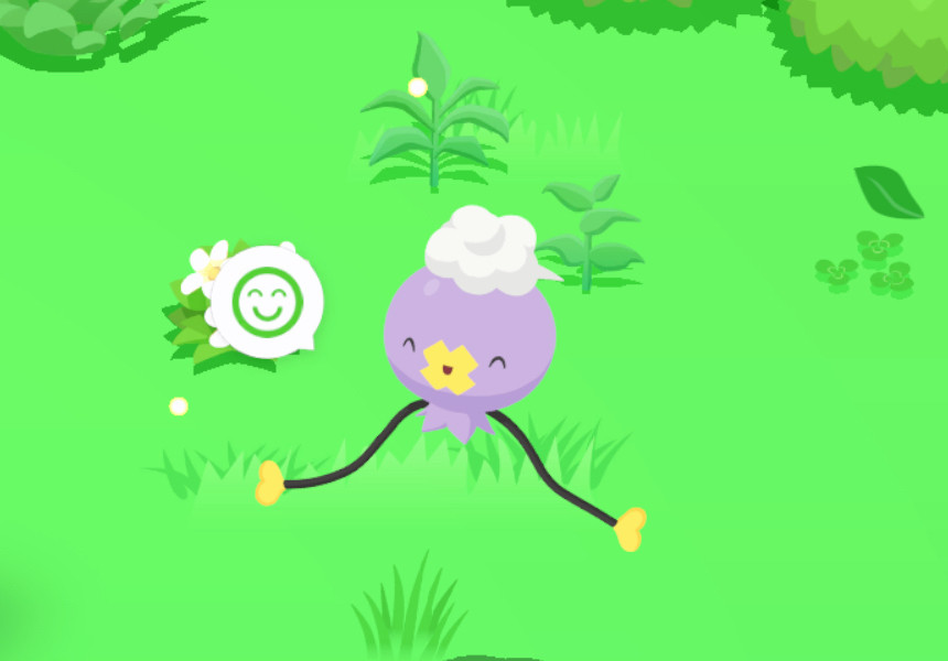 Screencap of my Drifloon in Pokemon sleep