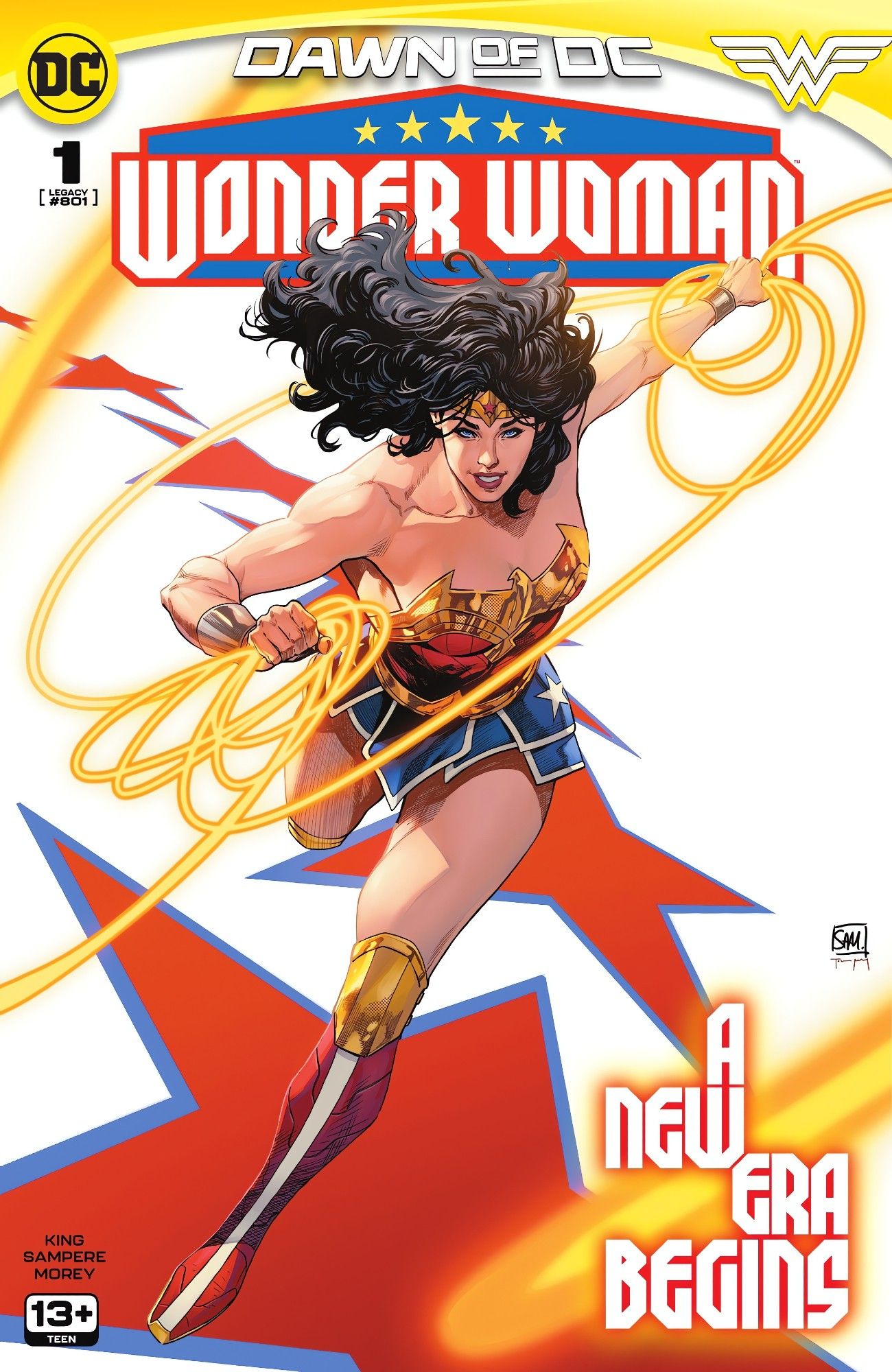 The Cover of Wonder Woman Legacy 801