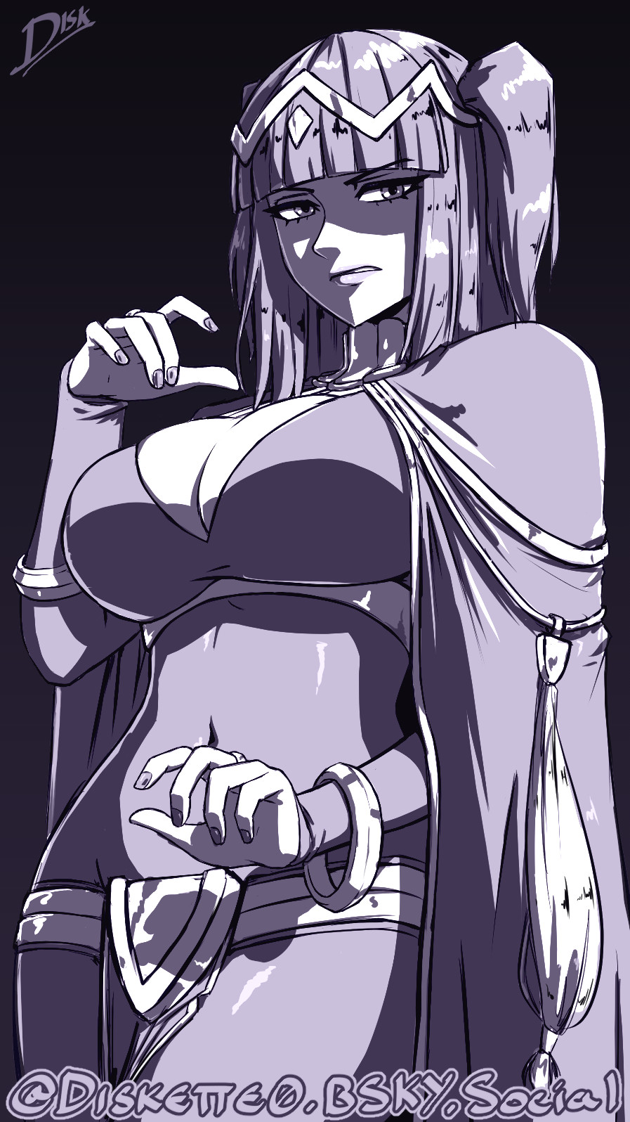 A Sketch of Tharja from the hit video game Fire Emblem Awakening for the Nintendo 3DS family of systems. 

You can get all my stuff way early at Patreon.com/Diskette

#FireEmblem #Nintendo #Drawing #FanArt #GothGirl #FireEmblemAwakening #FEH #FireEmblemHeroes #3DS #Illust #illustration #Manga #Anime #Myart #Waifu #Boobs #Sketch #rkgk #wip #NintendoGirls