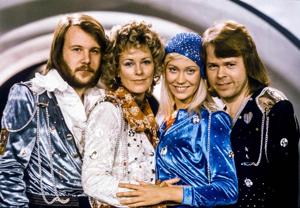 Photo du groupe ABBA.